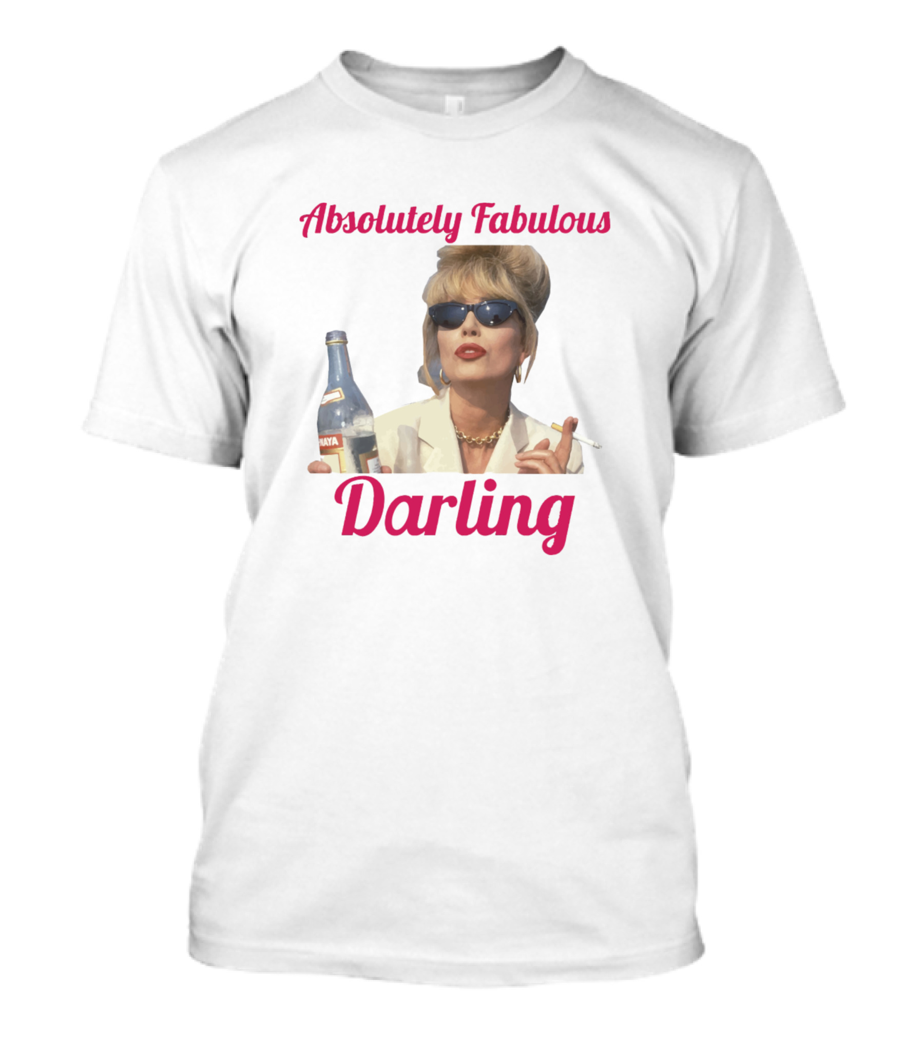 Absolutely Fabulous Darling Patsy Stone Cheers Sweetie T-Shirt