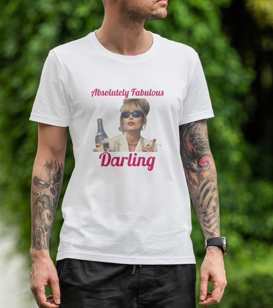Absolutely Fabulous Darling Patsy Stone Cheers Sweetie T-Shirt
