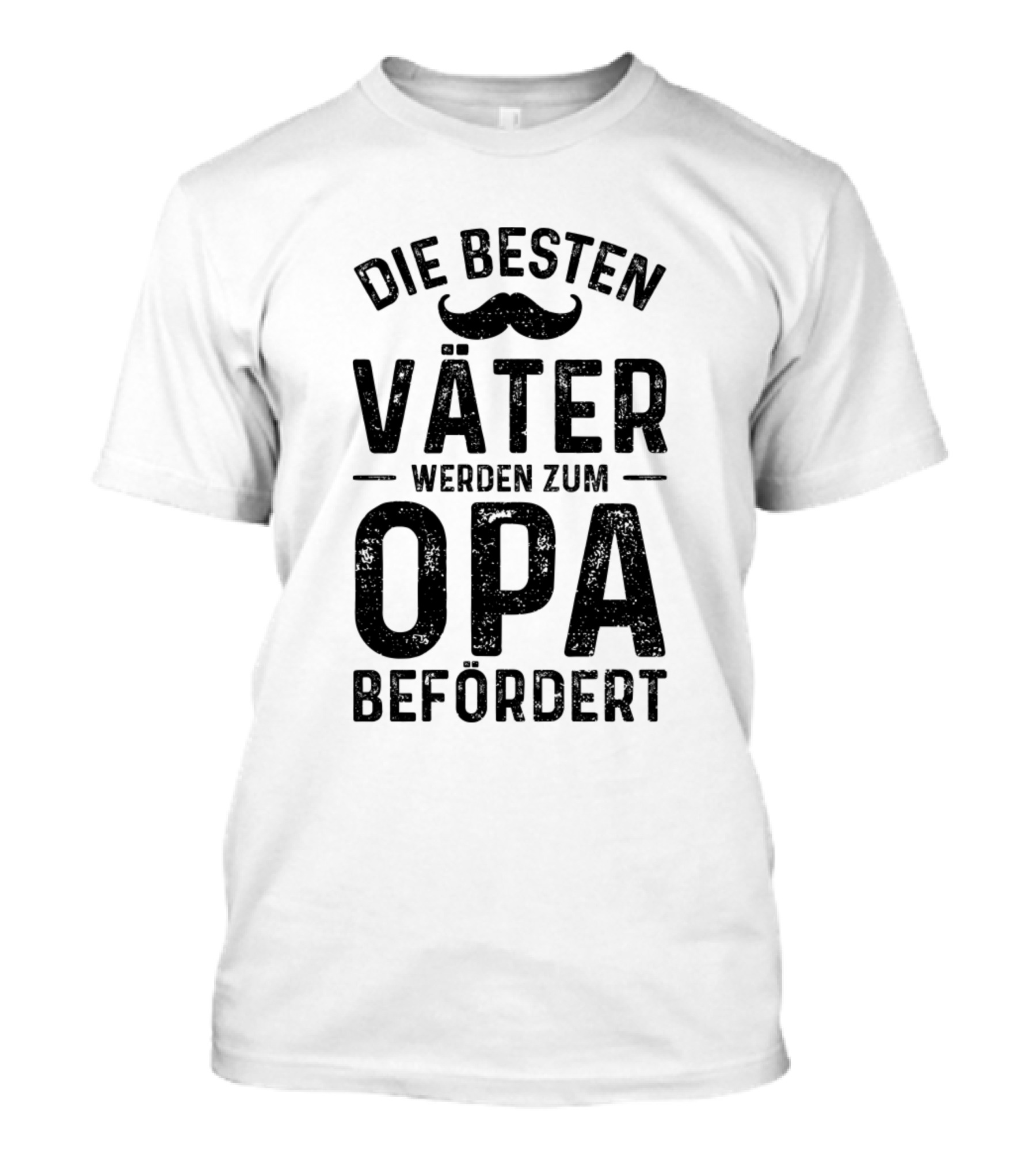 Die Besten Väter Werden Zum Opa Befördert T-Shirt