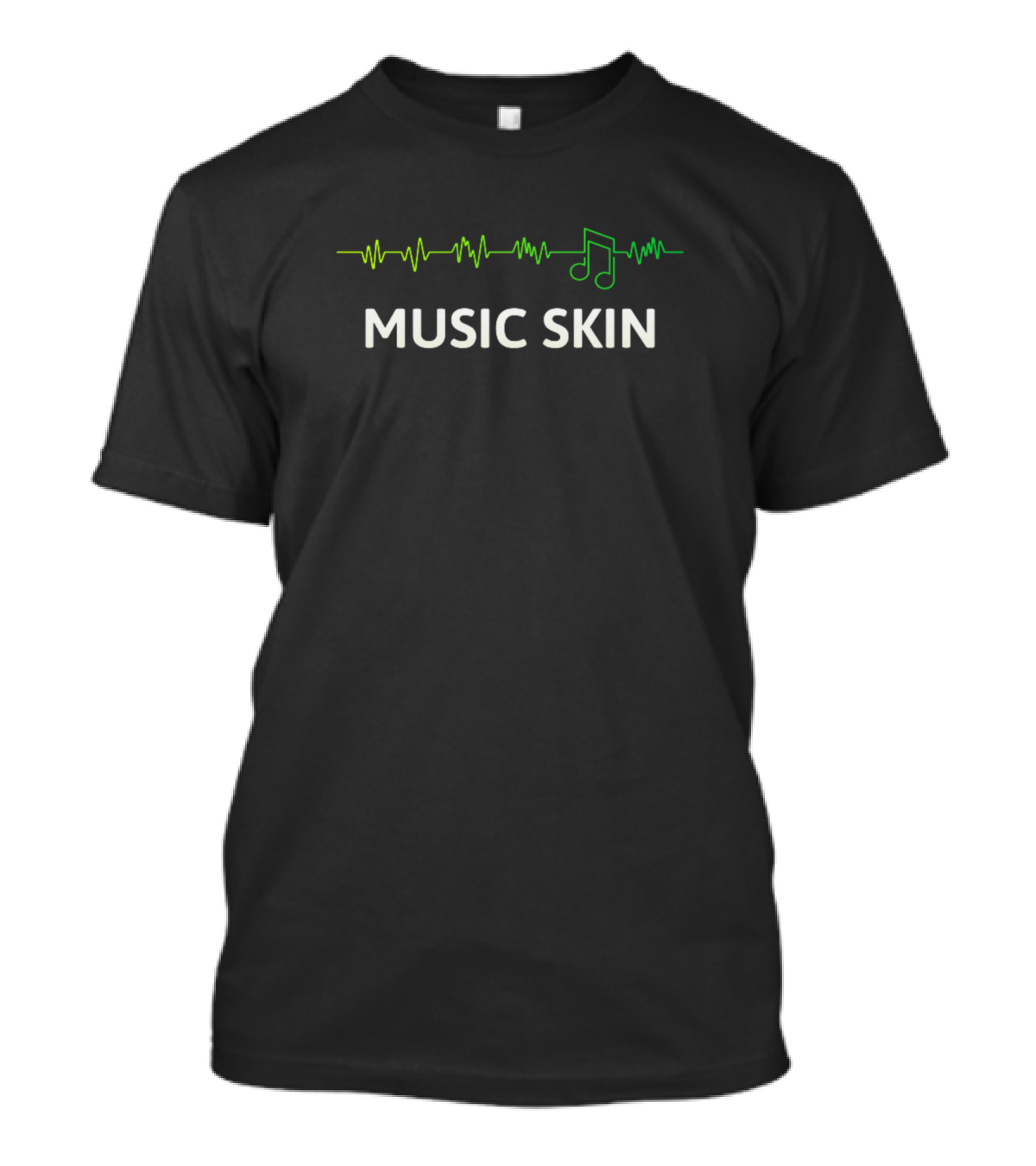 Music Skin Sound Wave Note T-Shirt