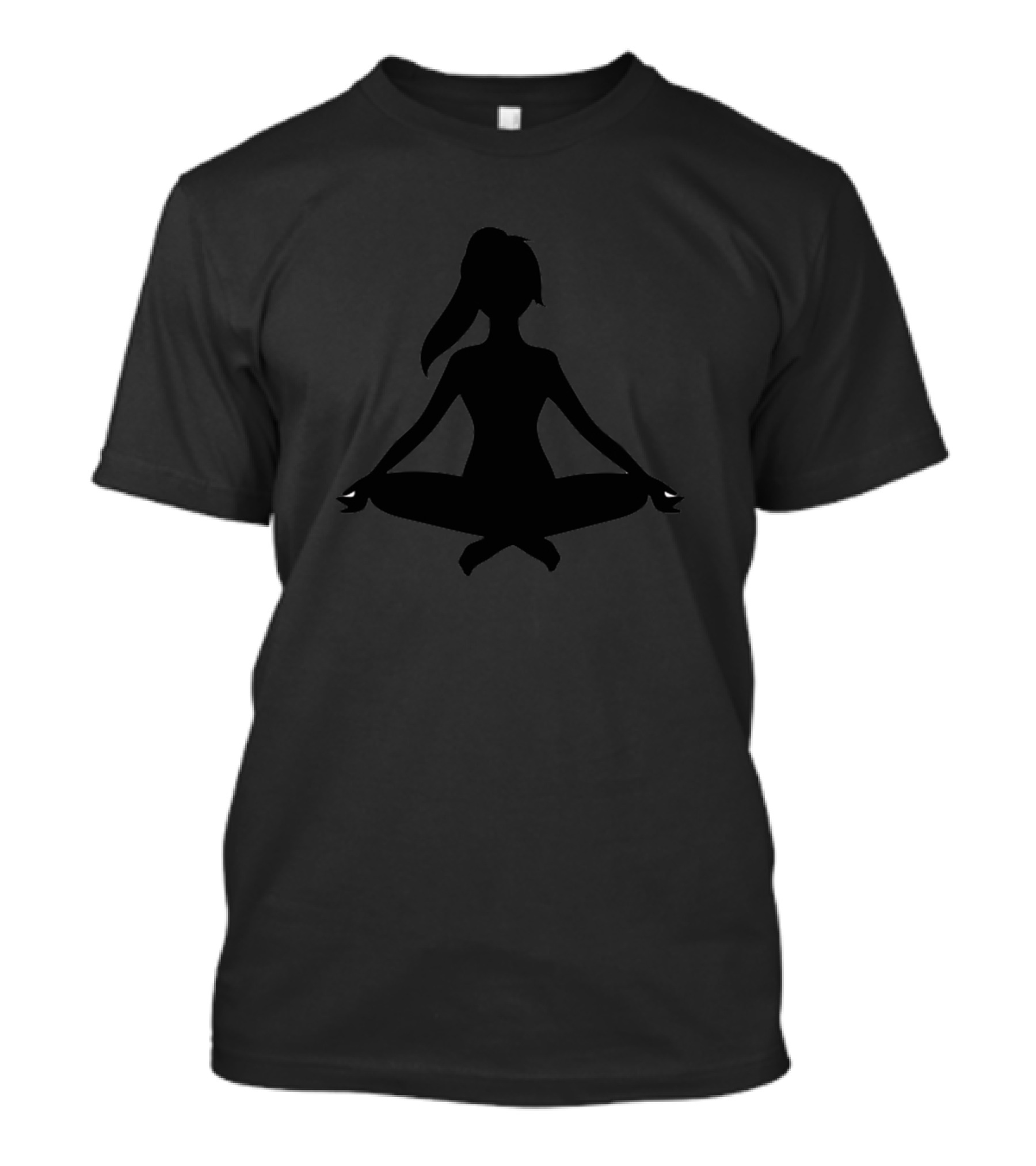 Yoga Meditation Silhouette Peaceful Pose T-Shirt