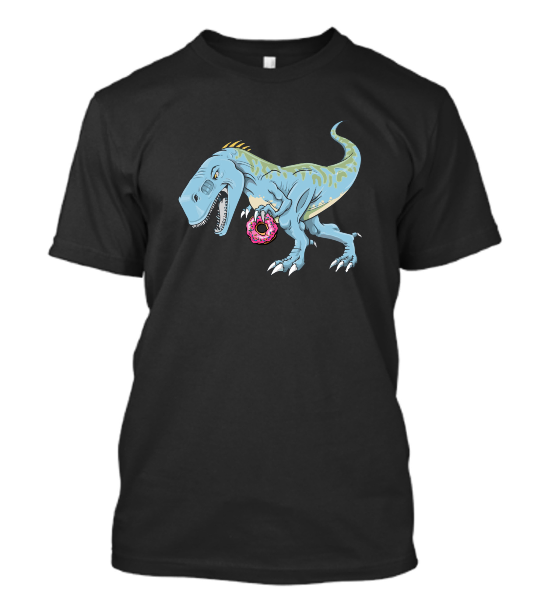 Dinosaur Donut Dino Doughnut T-Rex Halloween Kids Trex T-Shirt