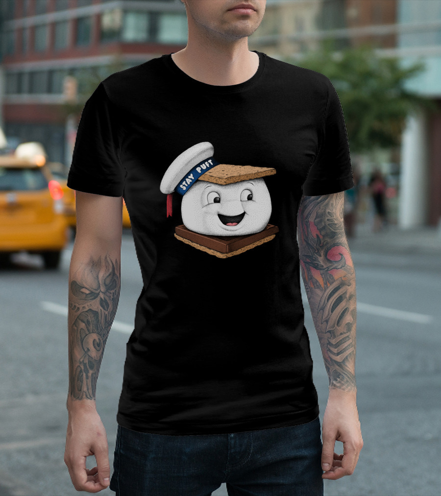 Stay Puft Marshmallow S'more Get Toasted T-Shirt