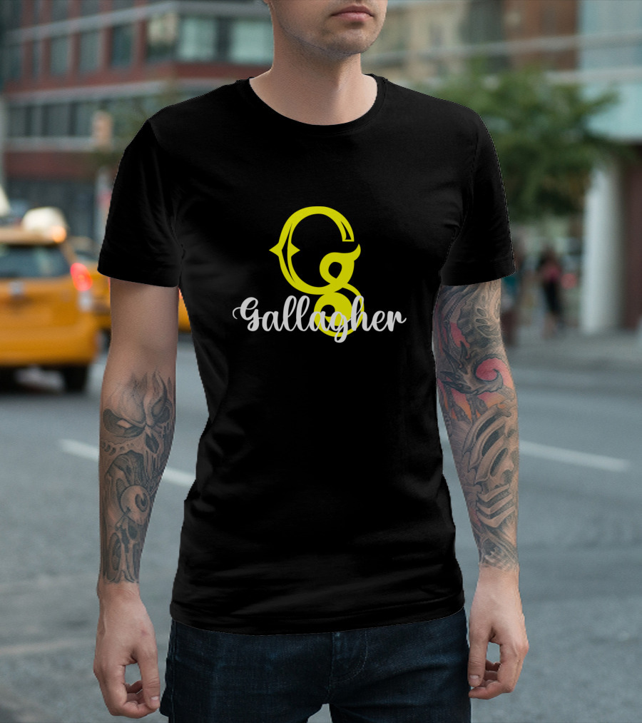 Gallagher Surname Iconic G T-Shirt