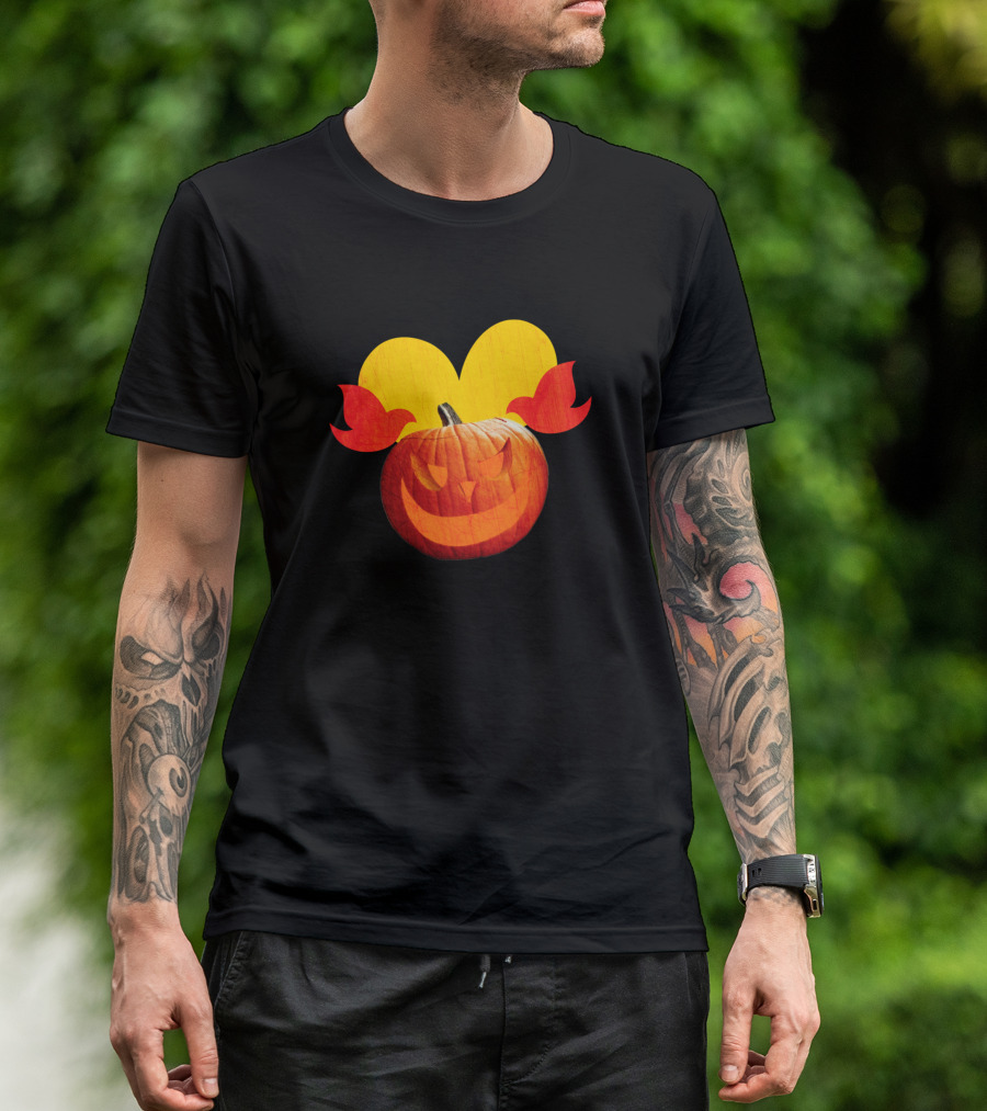 Peace Love And Pumpkin Halloween Fun T-Shirt