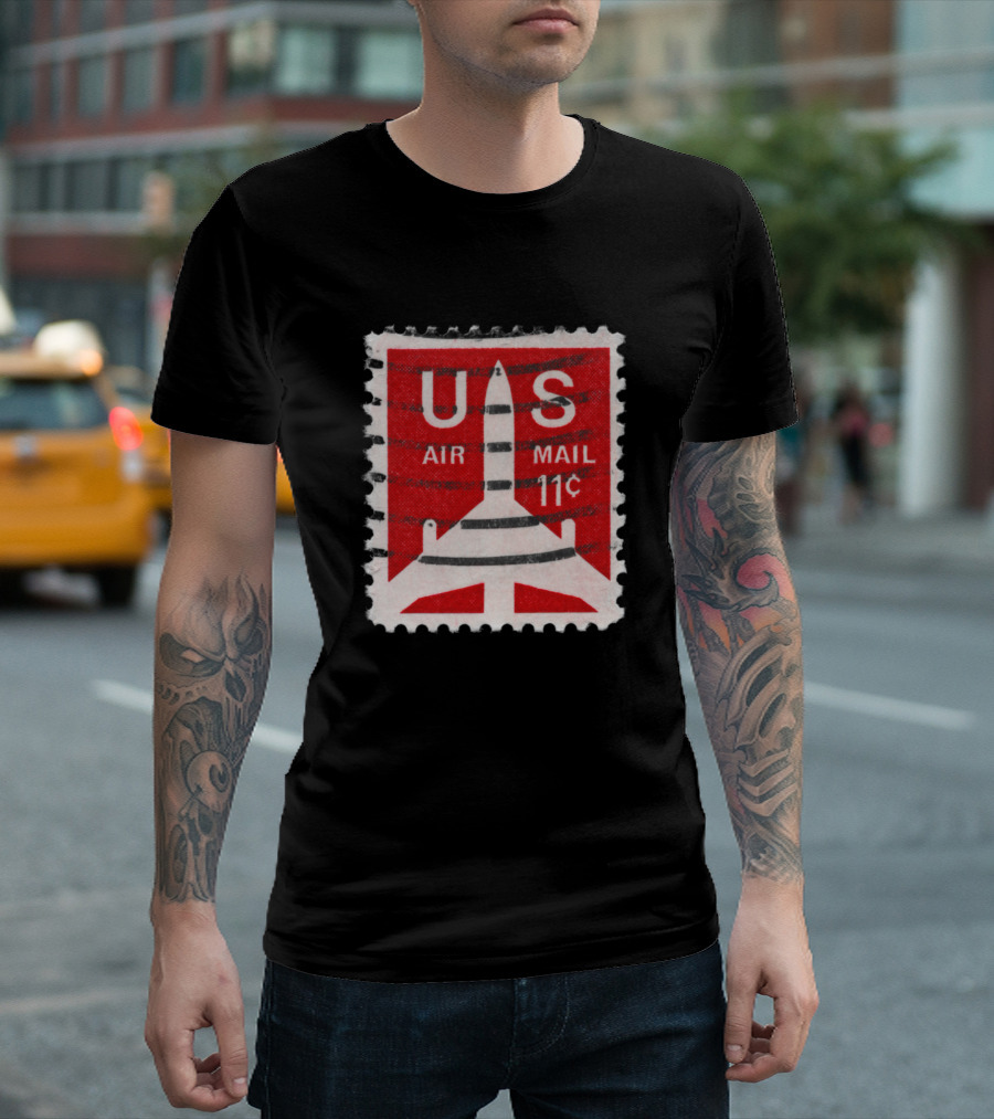 U.S. Air Mail 11¢ Stamp T-Shirt