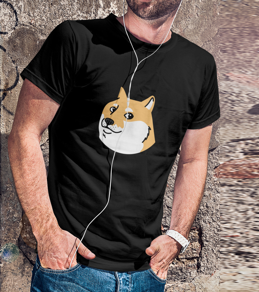 Cheems Doge Meme Face T-Shirt
