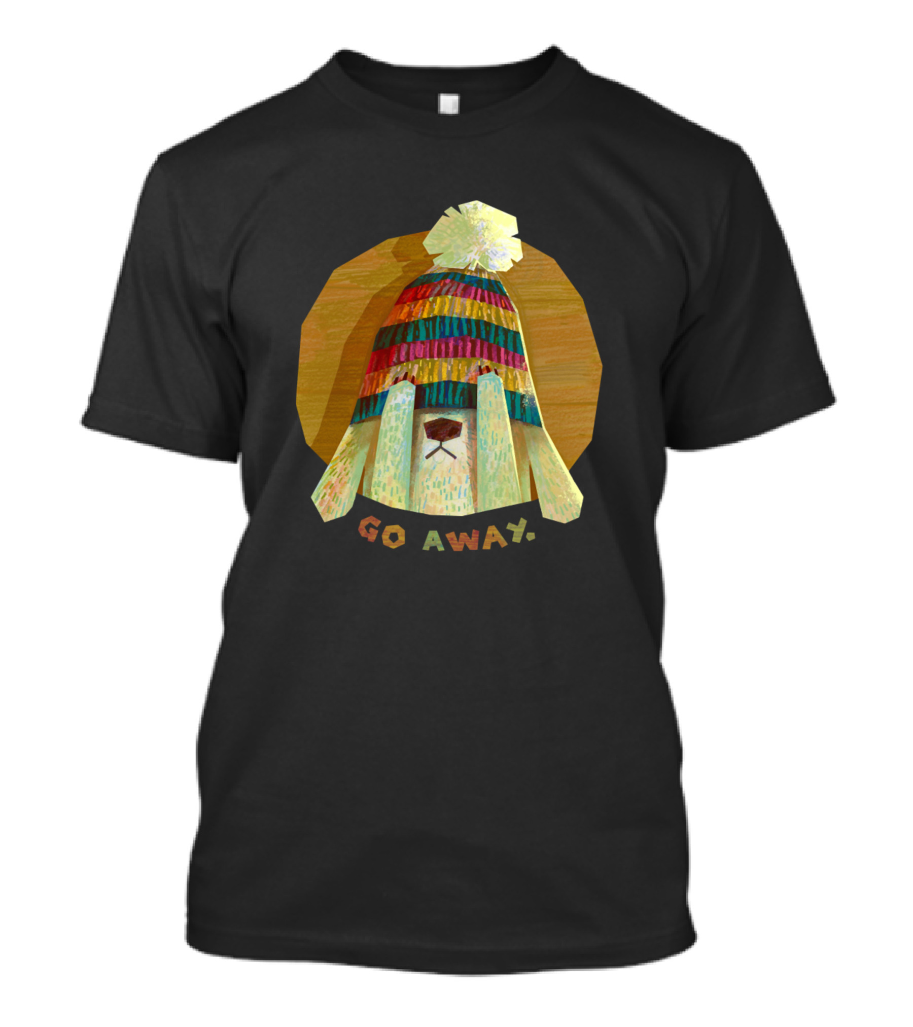 Go Away Dog Cold Doggo T-Shirt