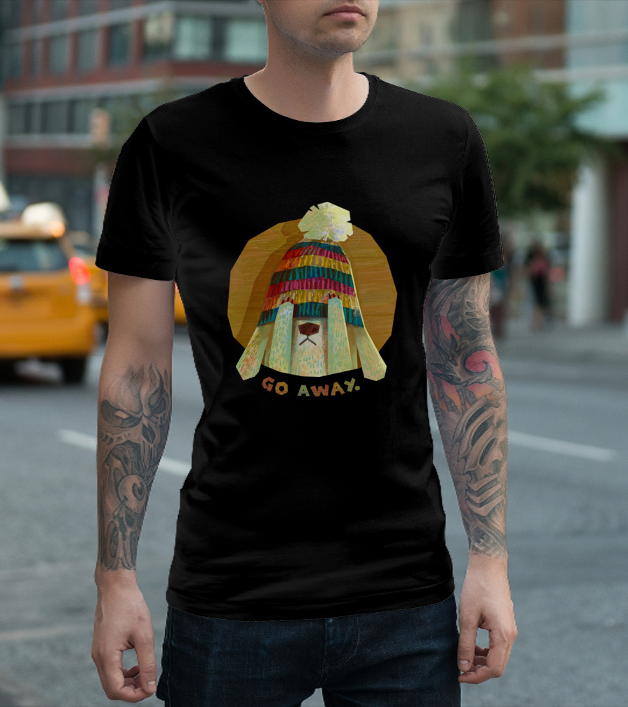 Go Away Dog Cold Doggo T-Shirt