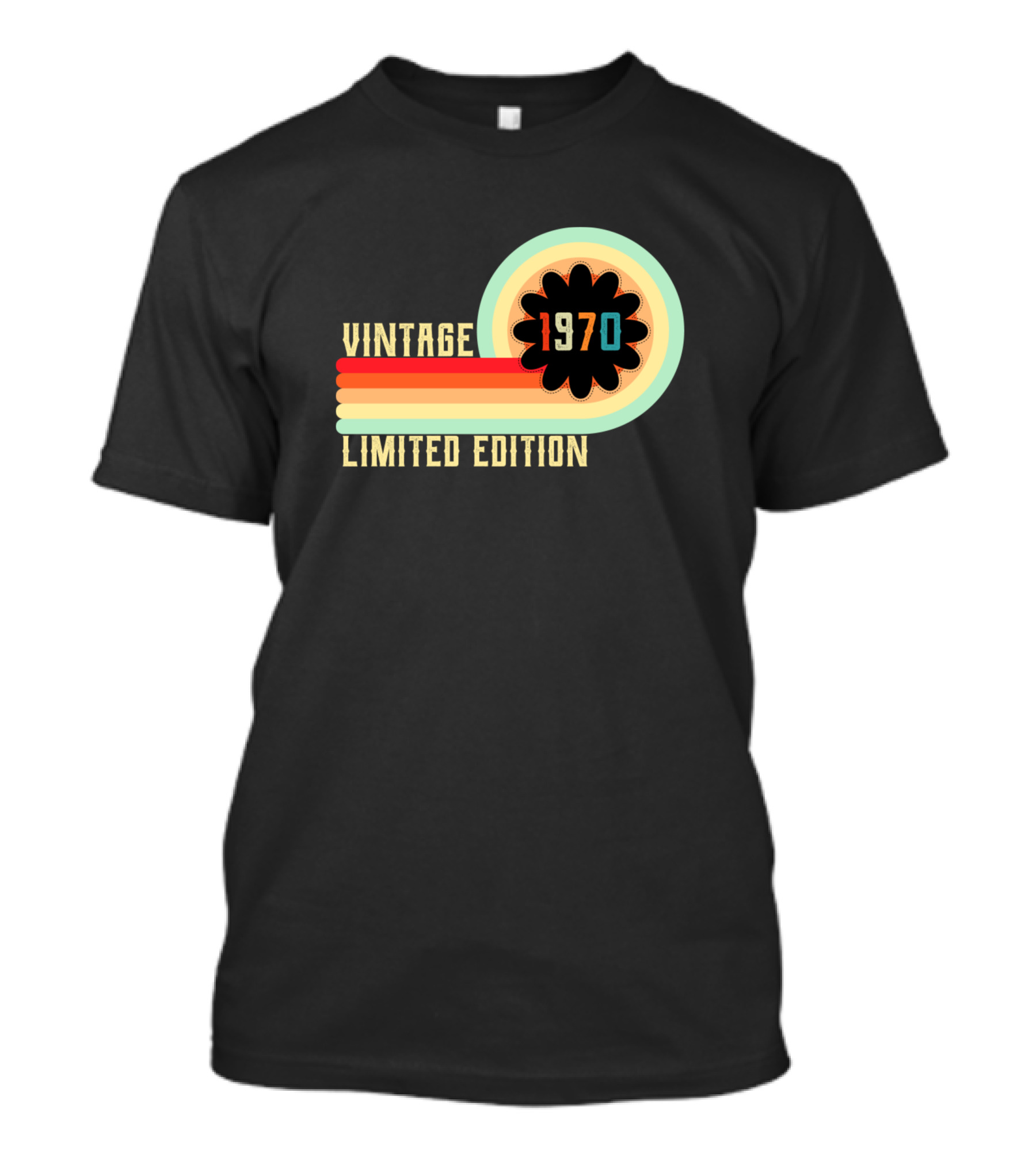 Vintage 1970 Retro Mom Birthday Ideas T-Shirt