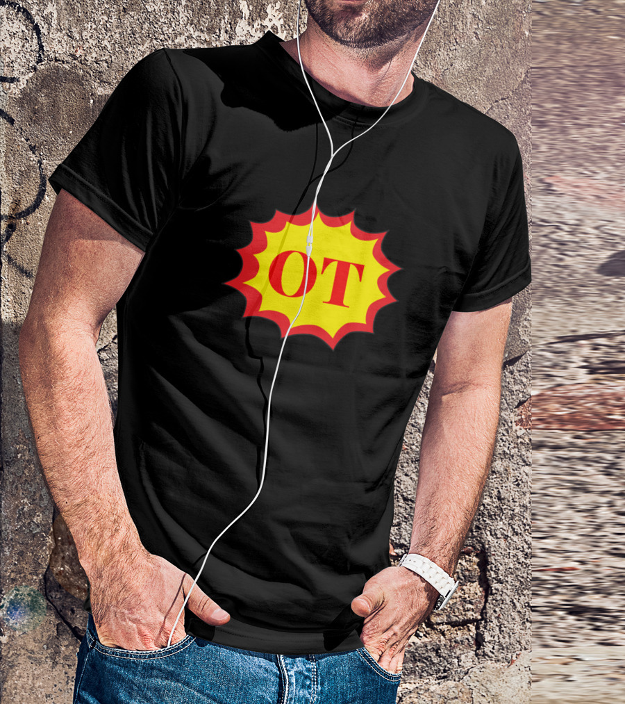 OT Occupational Therapy Superhero Burst T-Shirt