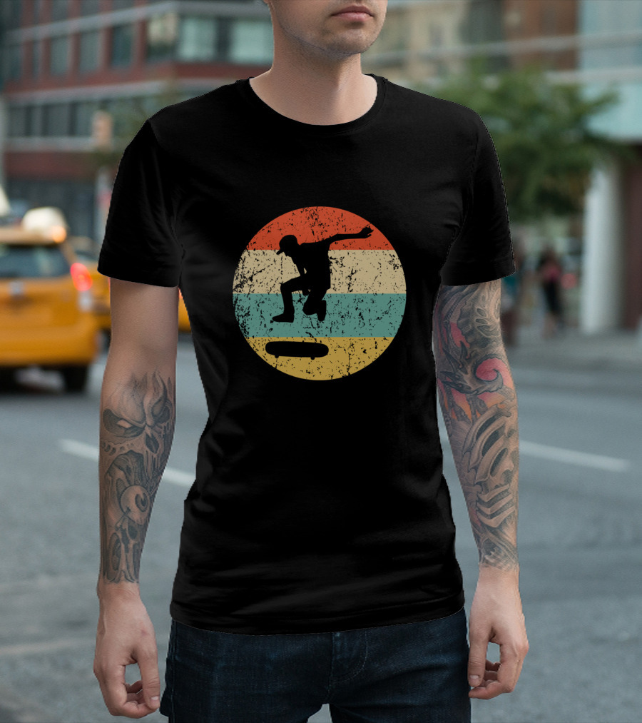 Vintage Skateboarding T-Shirt