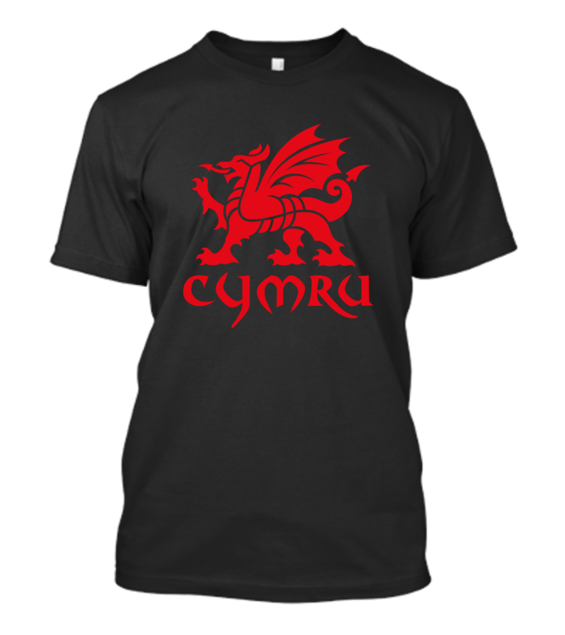 Cymru Red Dragon Emblem T-Shirt
