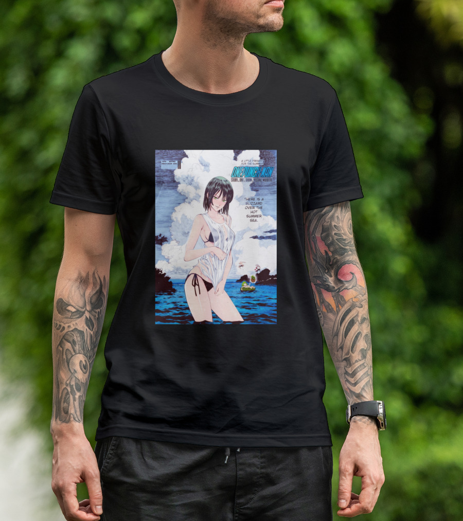 Fubuki On One Punch Man Hot Summer Sea Blizzard T-Shirt