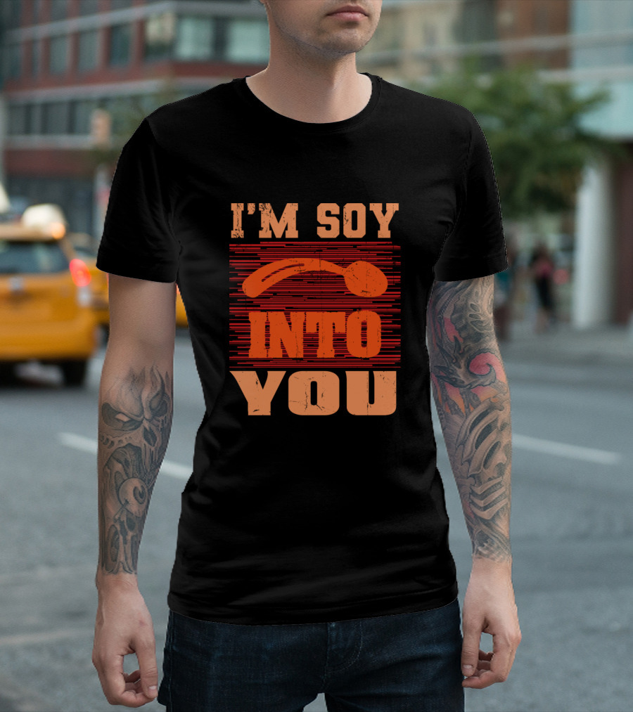 I'M SOY INTO YOU Spoon and Stripes T-Shirt