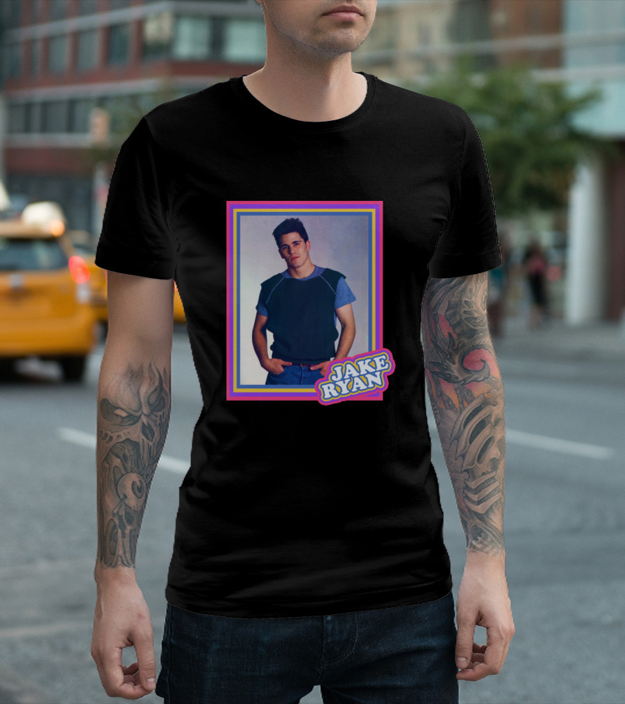 Jake Ryan Retro Style Portrait 80s Nostalgia T-Shirt