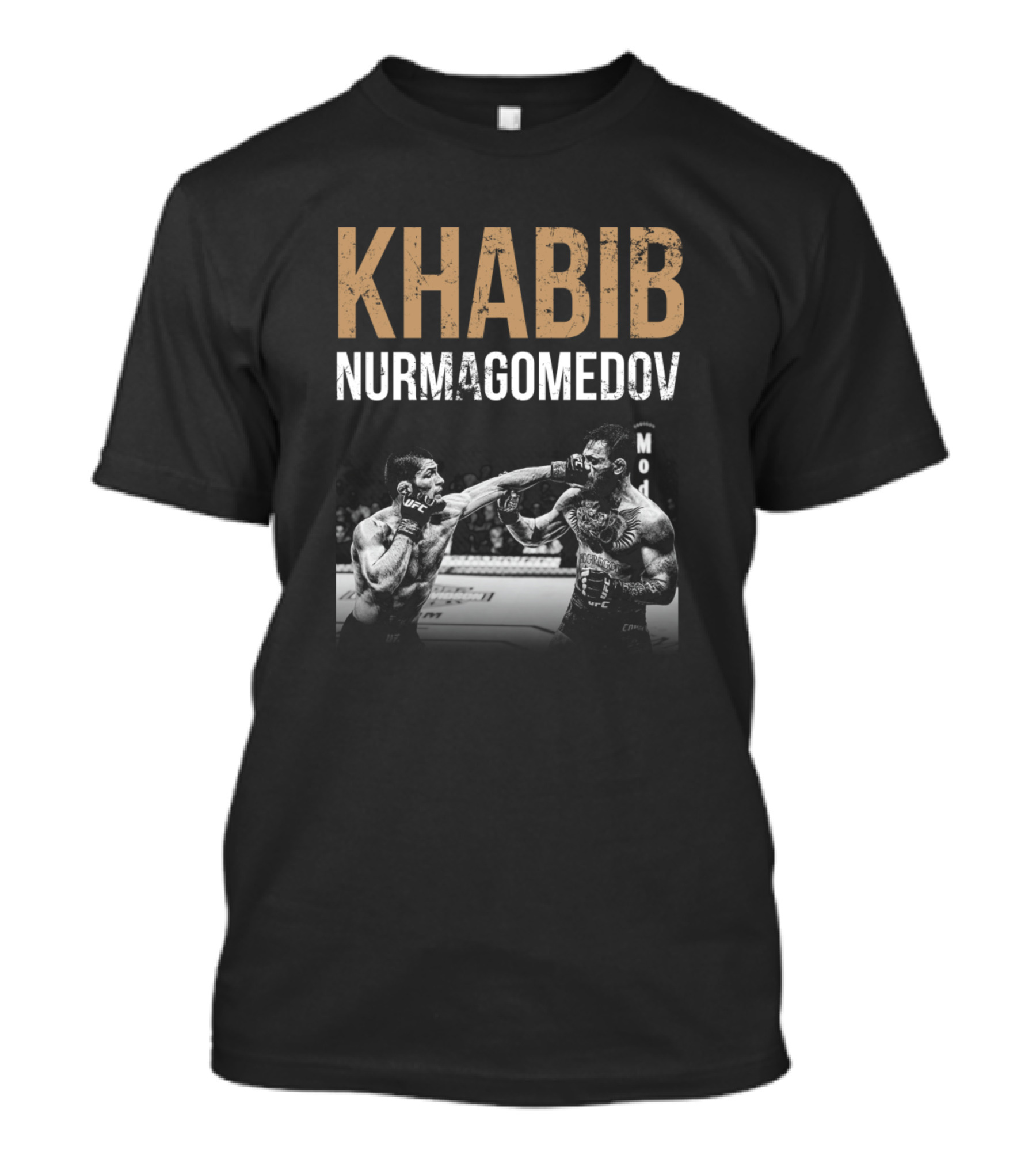 Khabib Nurmagomedov UFC Fight Action Scene T-Shirt