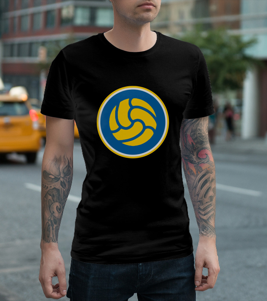 Leeds United Volleyball Emblem T-Shirt