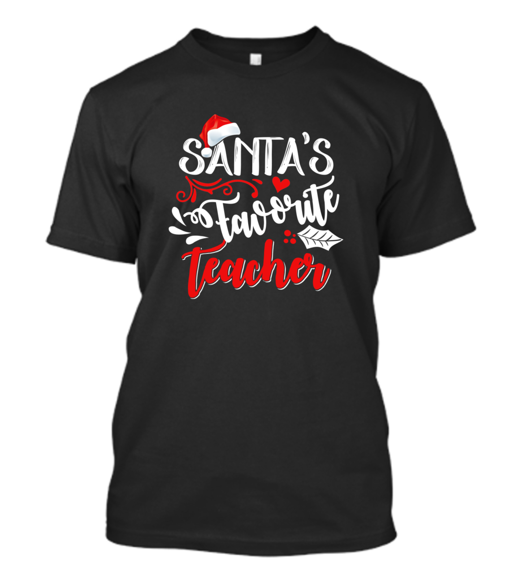 Santa's Favorite Teacher T-Shirt