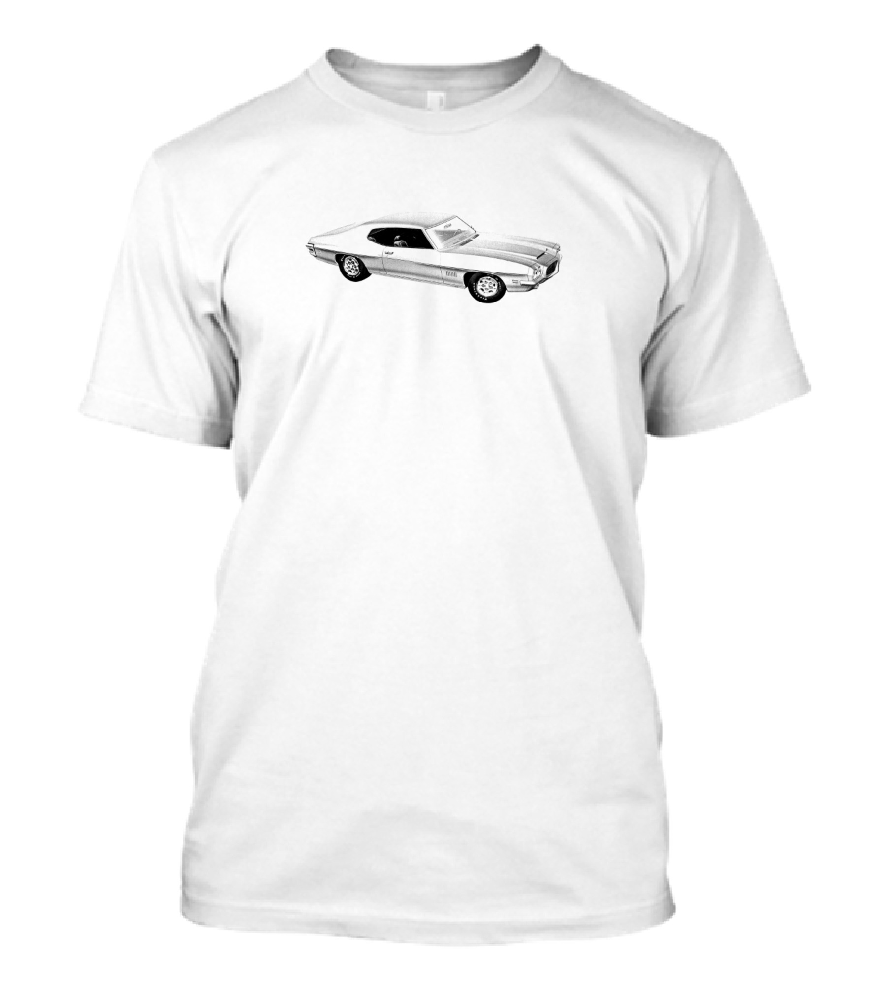 1971 Pontiac Lemans Classic Muscle Car T-Shirt