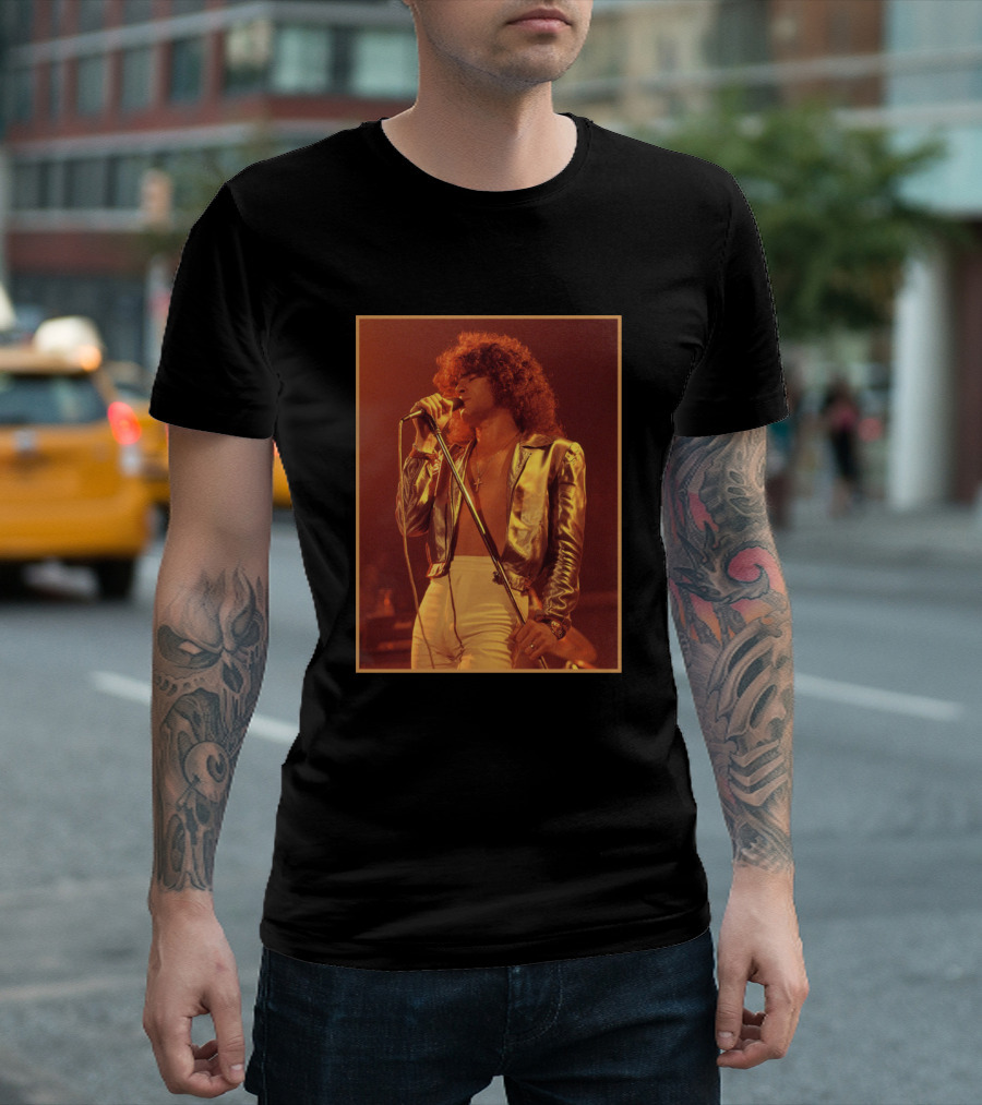 Dan Mccafferty Nazareth Live Performance Stage Presence T-Shirt