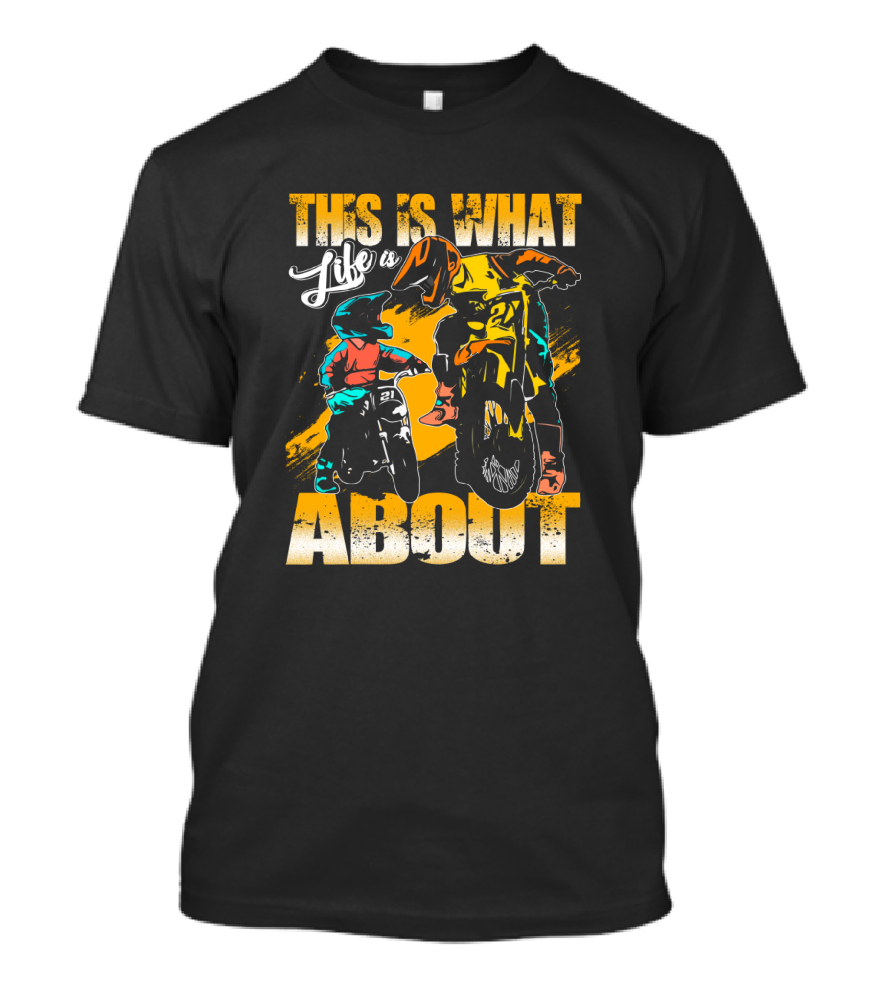 Dirt Bike Dad This Is What Life Is About T-Shirt