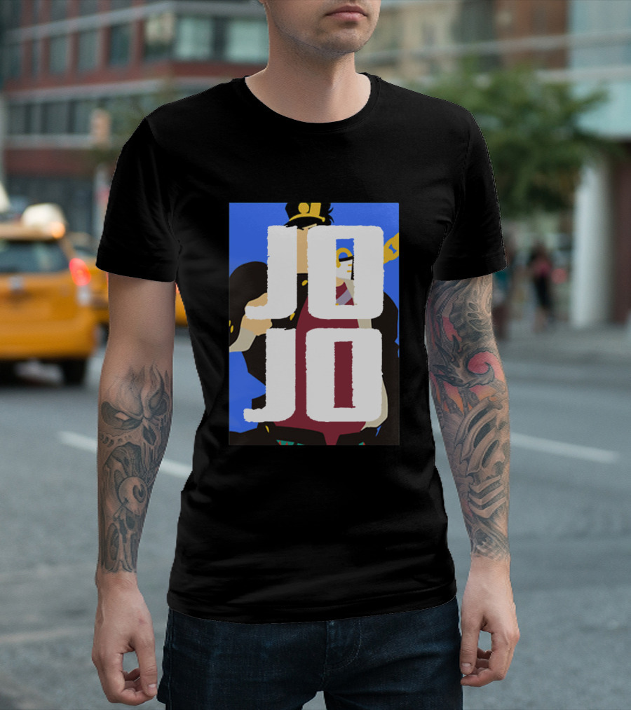 Jojo Anime Bold Character T-Shirt