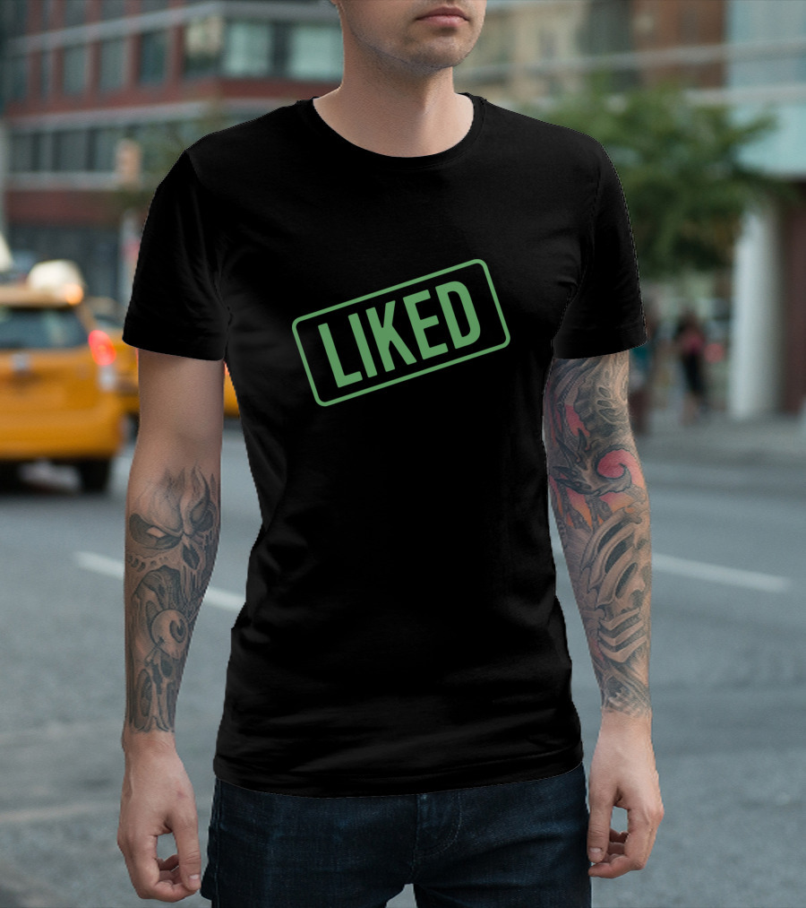 Swipe Right Liked Stamp T-Shirt