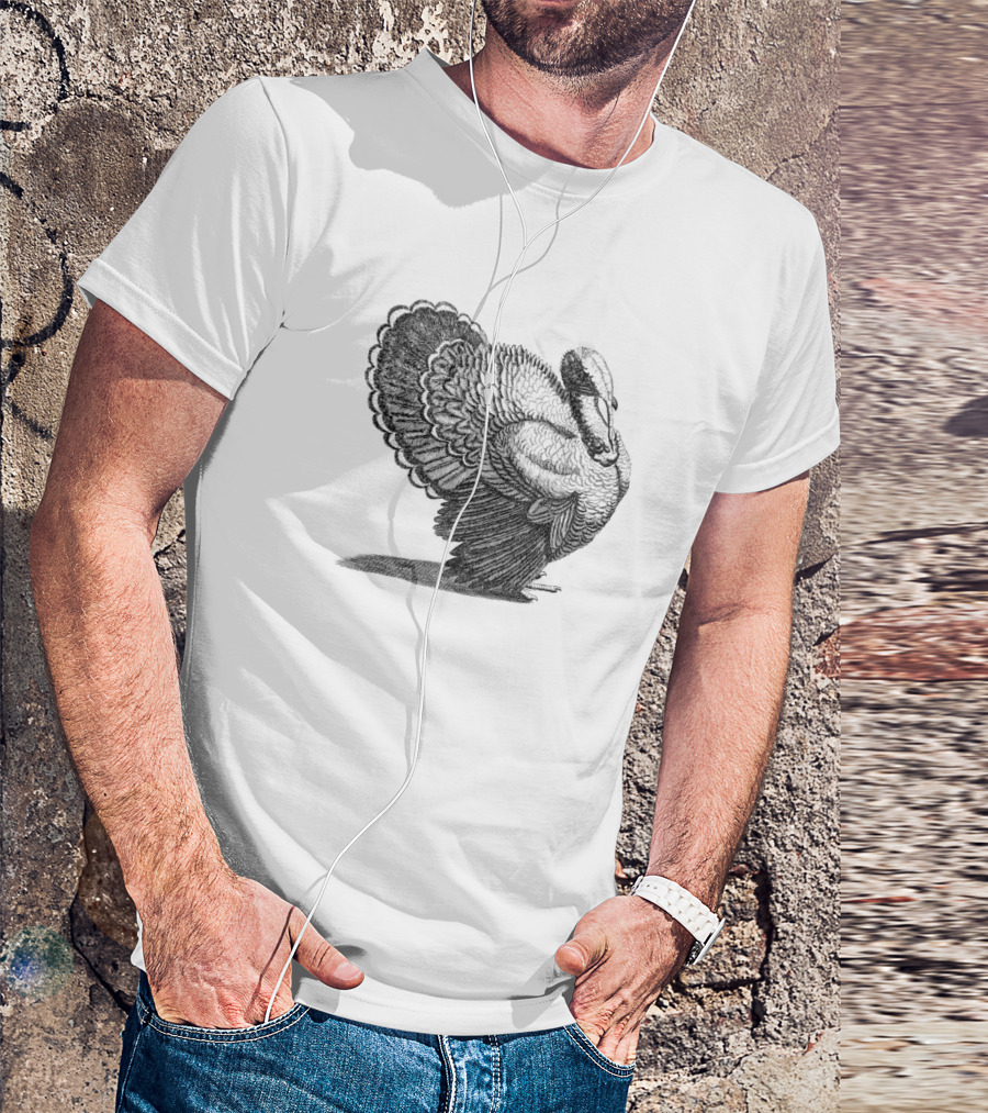 A Turkey Illustration By Johan Teyler T-Shirt