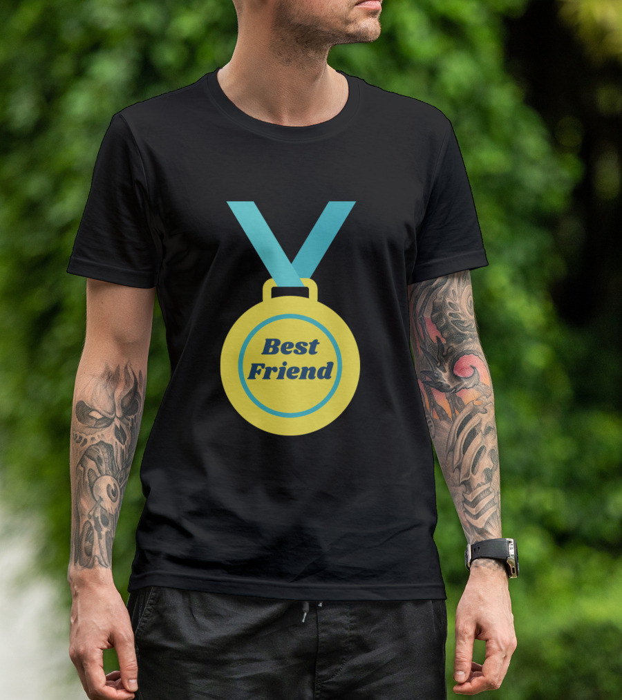 Best Friend Gold Medal T-Shirt