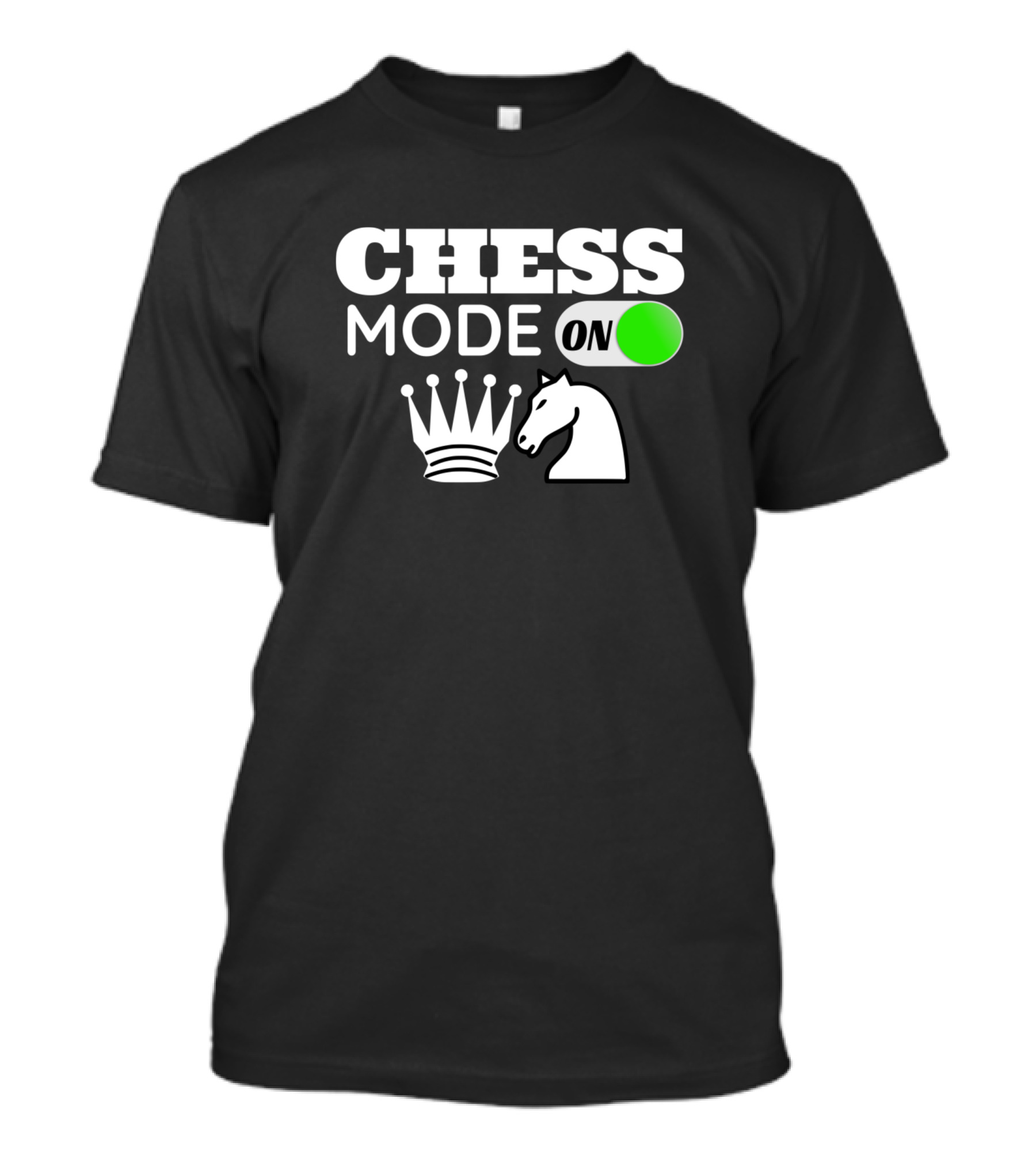 Chess Mode On Knight And Crown T-Shirt