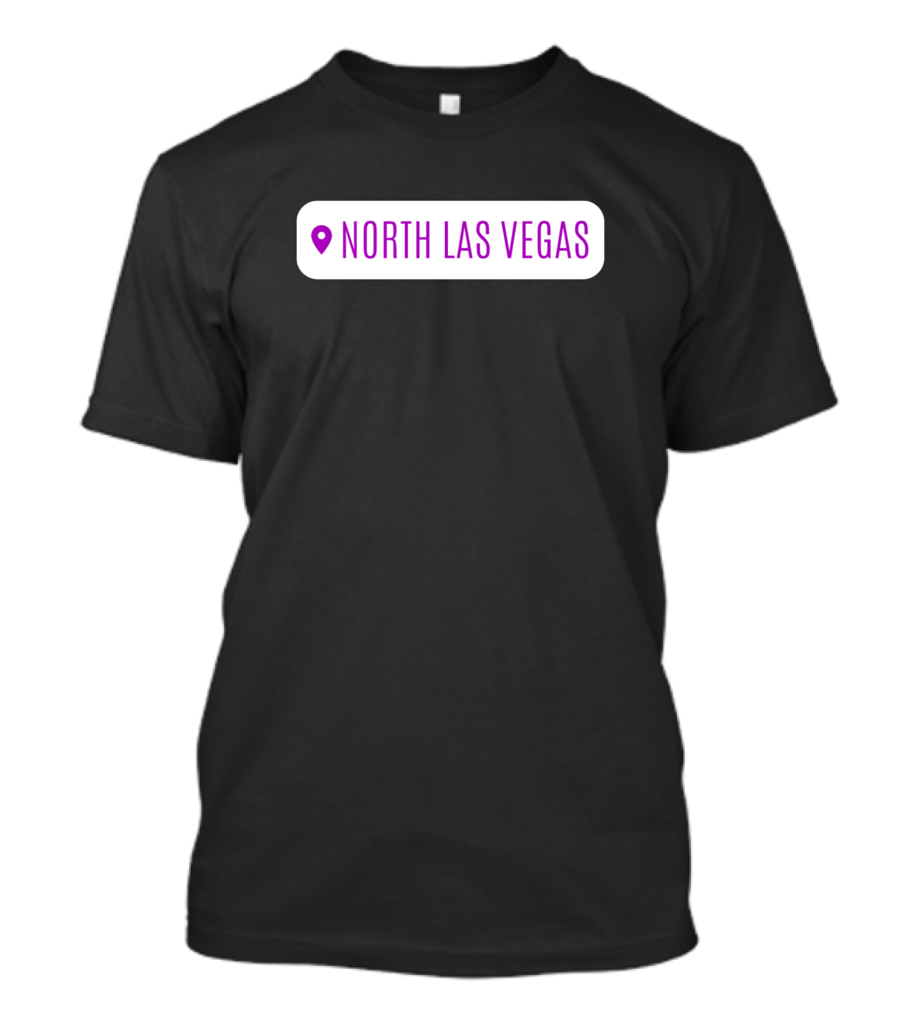 North Las Vegas City Instagram Location Birthday T-Shirt