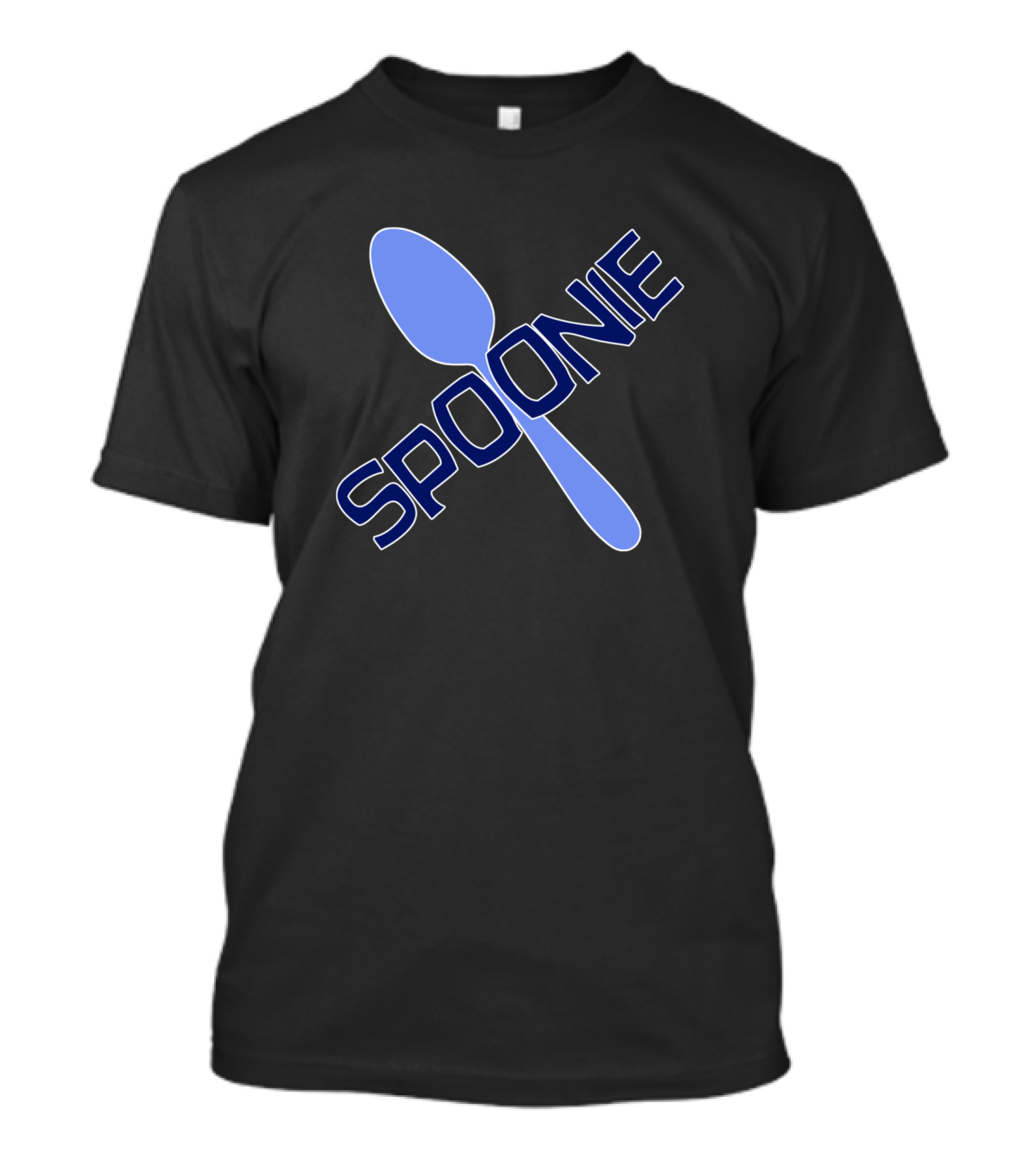 Spoonie Chronic Illness Warrior Blue T-Shirt