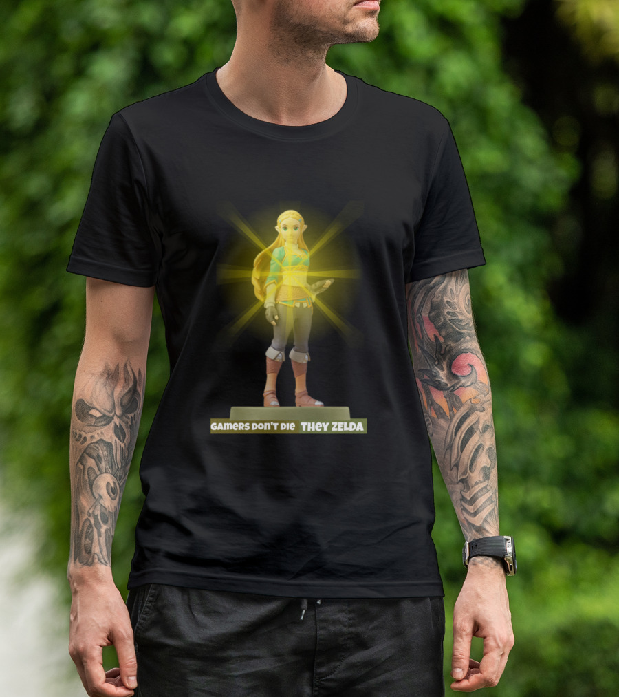 Gamers Don't Die They Zelda T-Shirt