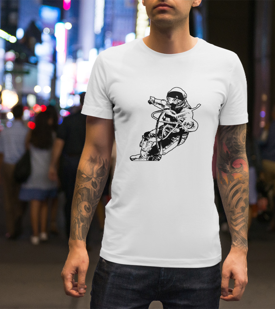 Astronaut Walking In Space T-Shirt