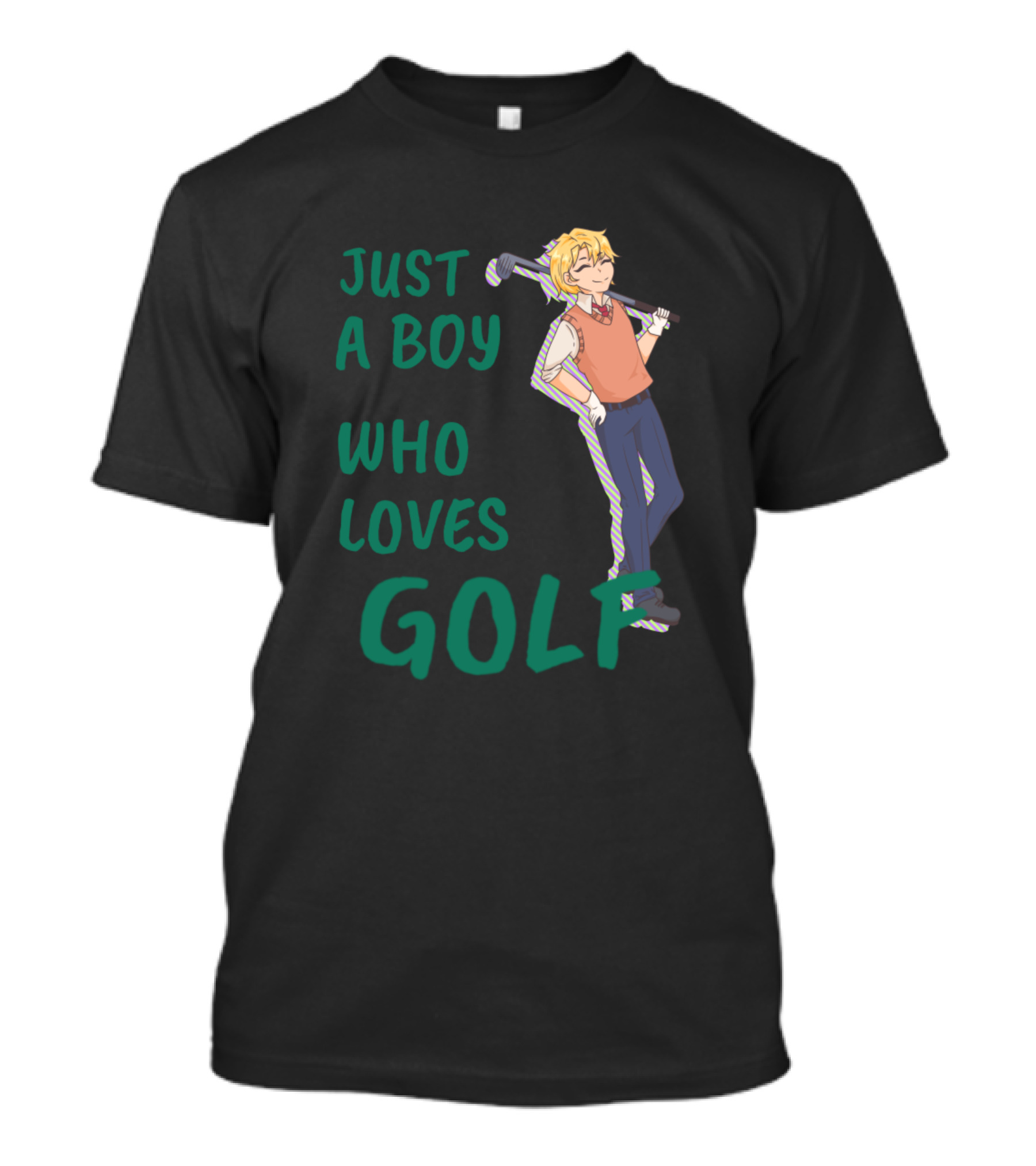 Just A Boy Who Loves Golf T-Shirt