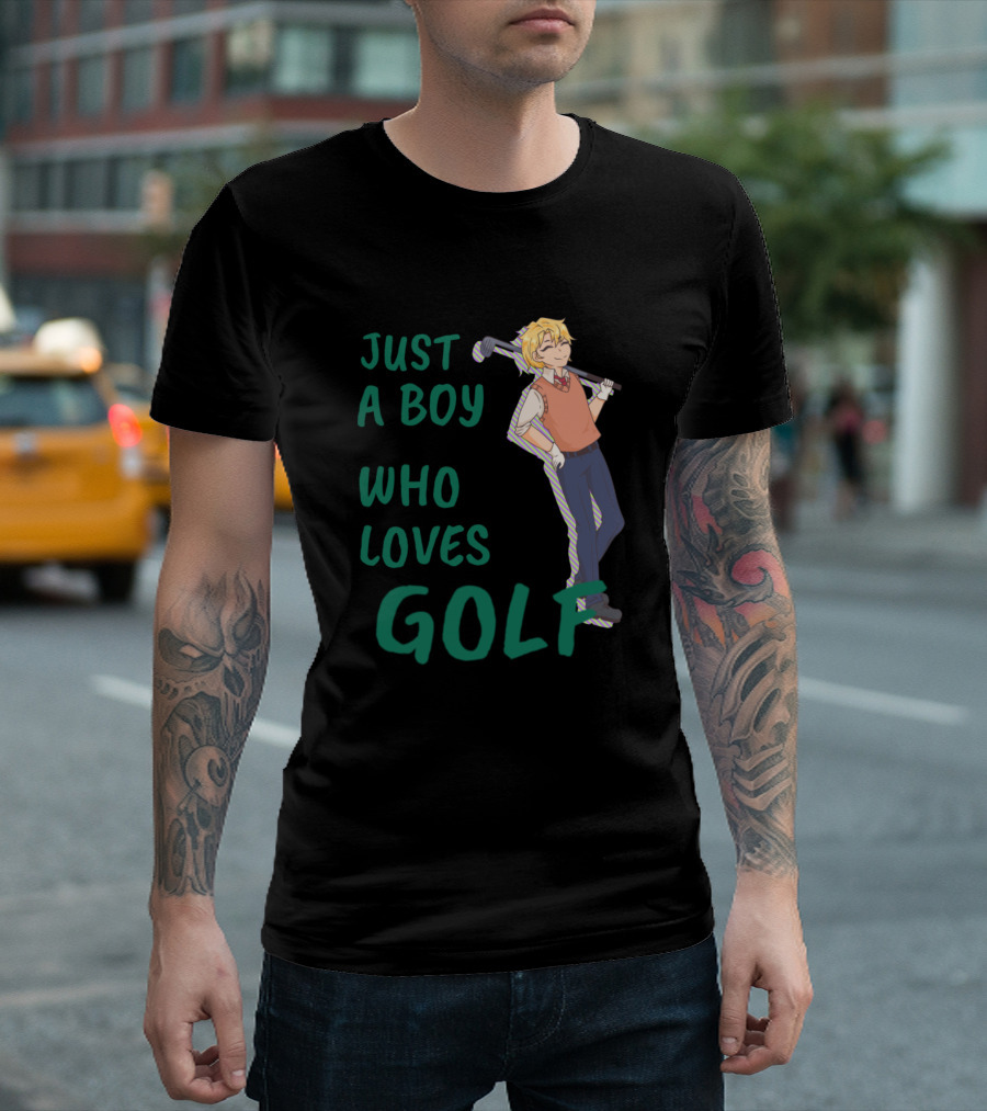 Just A Boy Who Loves Golf T-Shirt