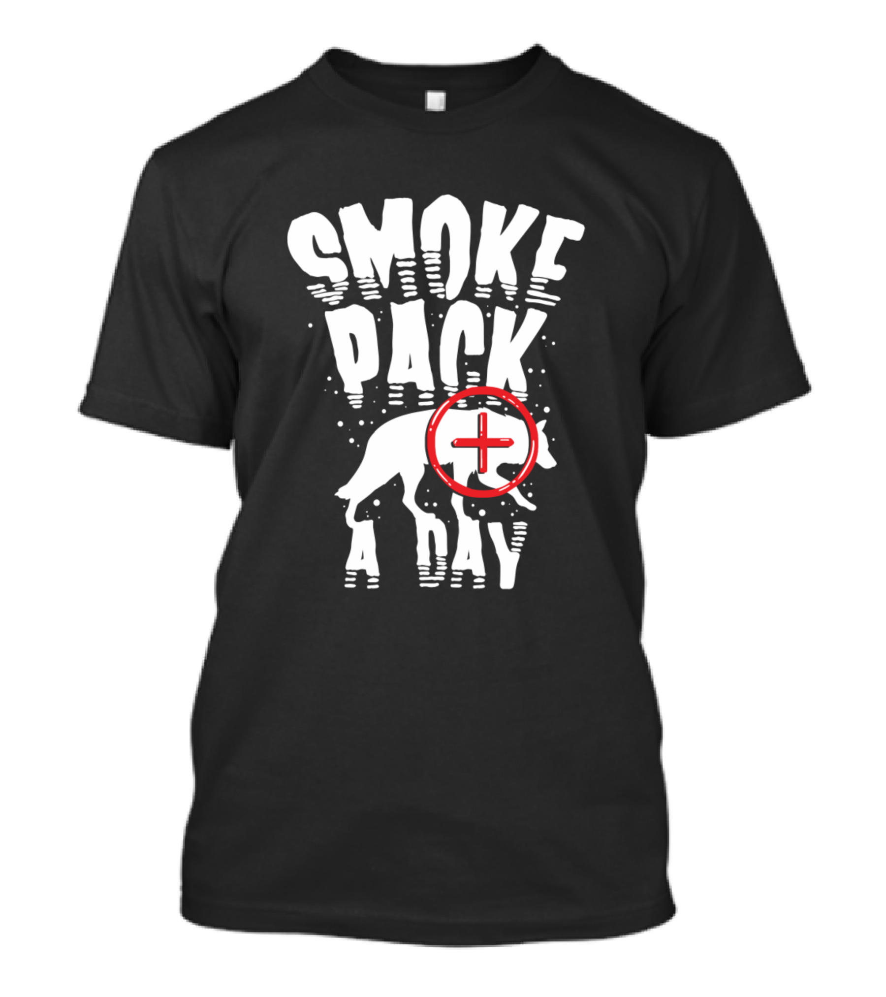 SMOKE PACK A DAY Coyote Hunting T-Shirt