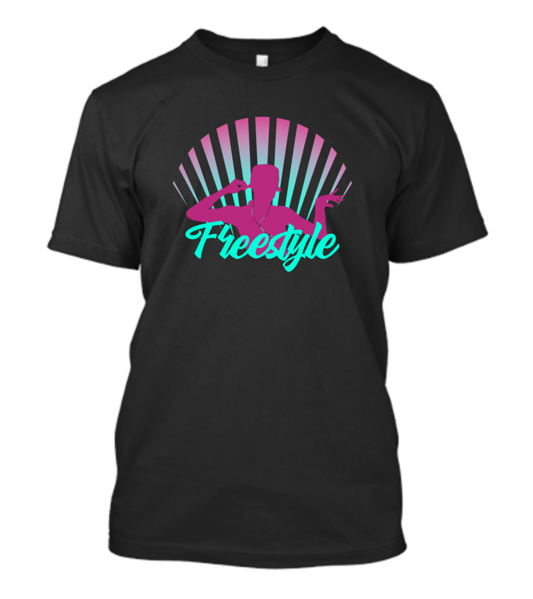 Freestyle Celebration Music Dance Moves Retro T-Shirt