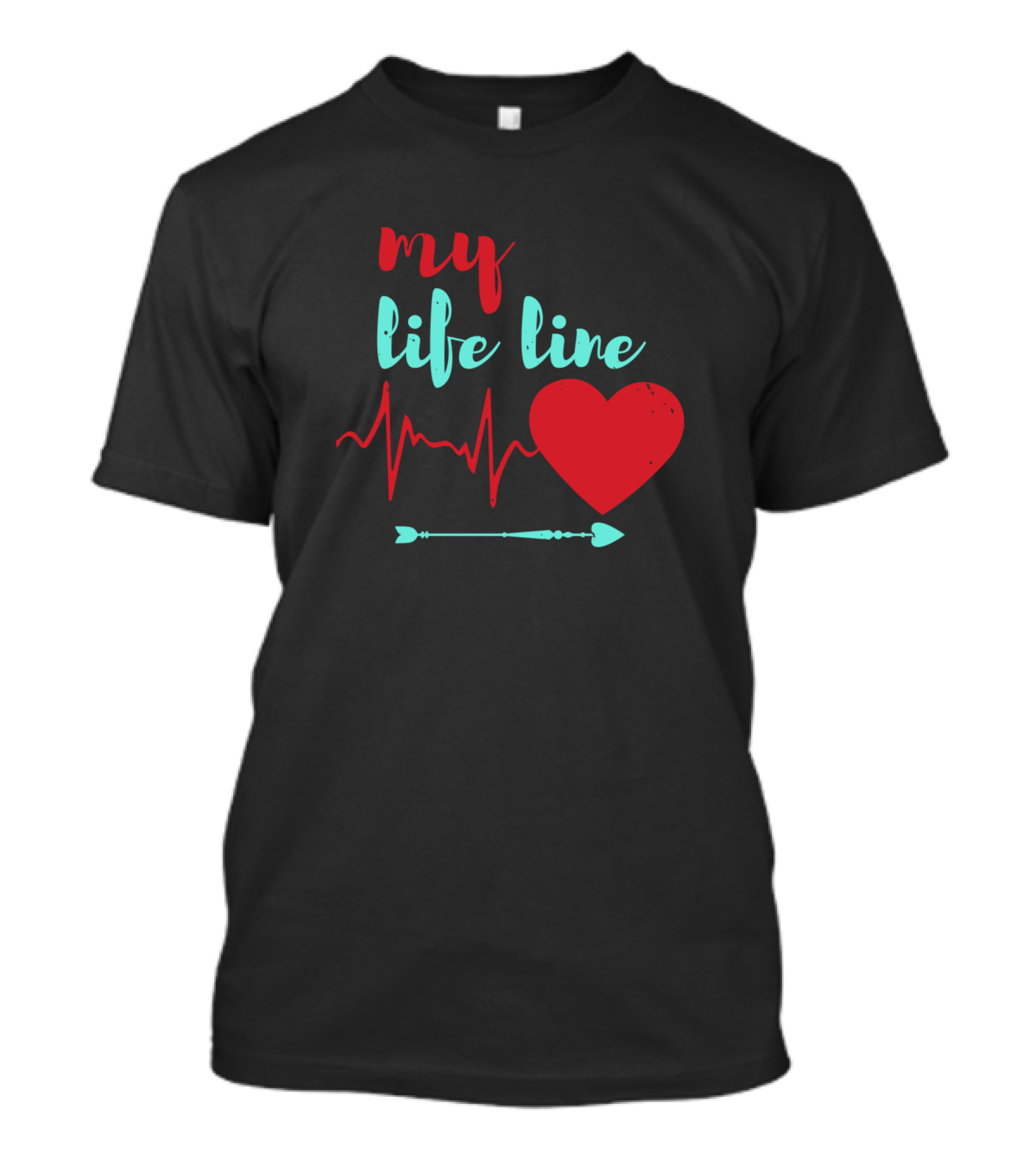 My Life Line Heart Arrow T-Shirt