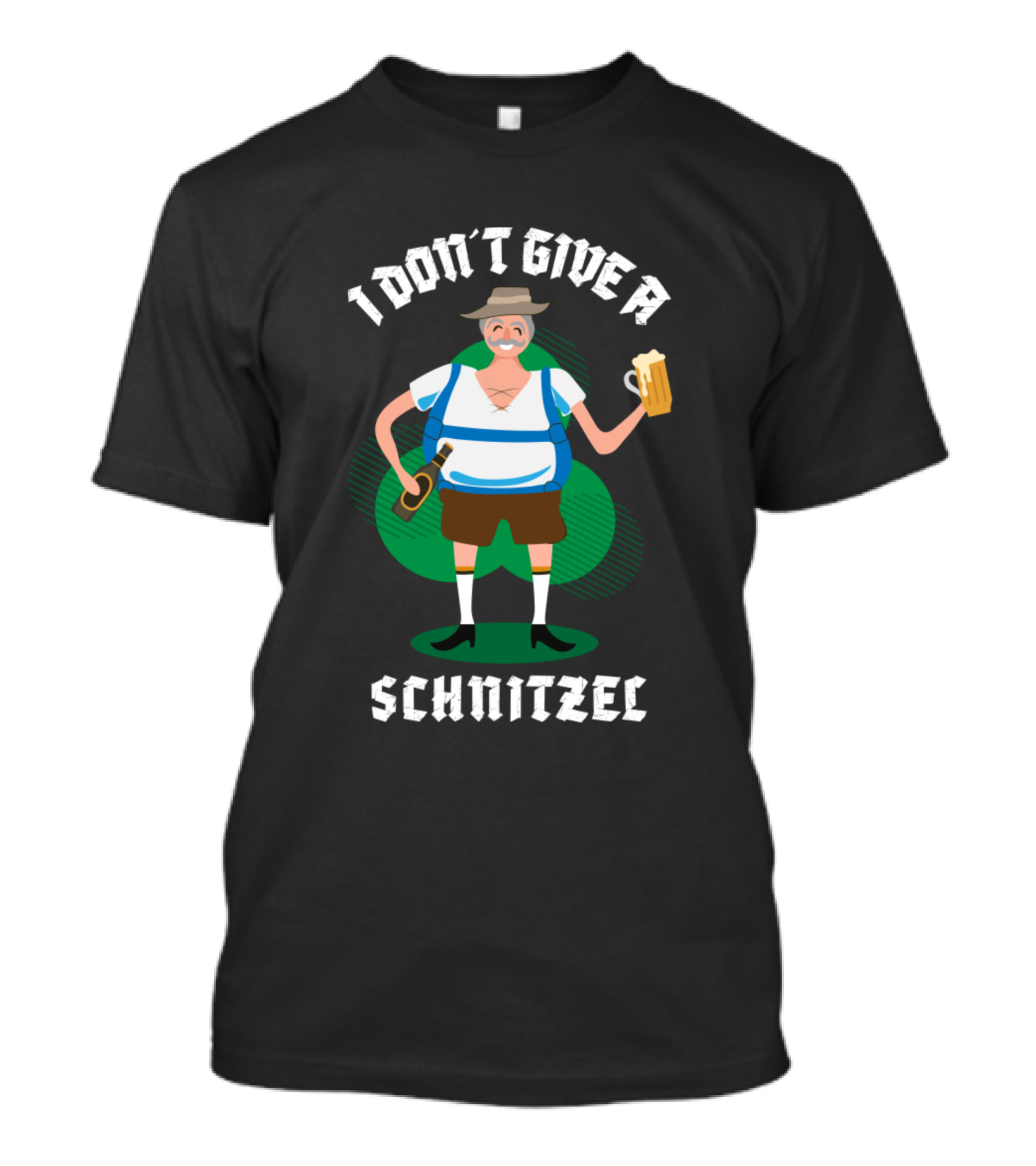 I Don't Give A Schnitzel Oktoberfest Munich Germany German Beer T-Shirt