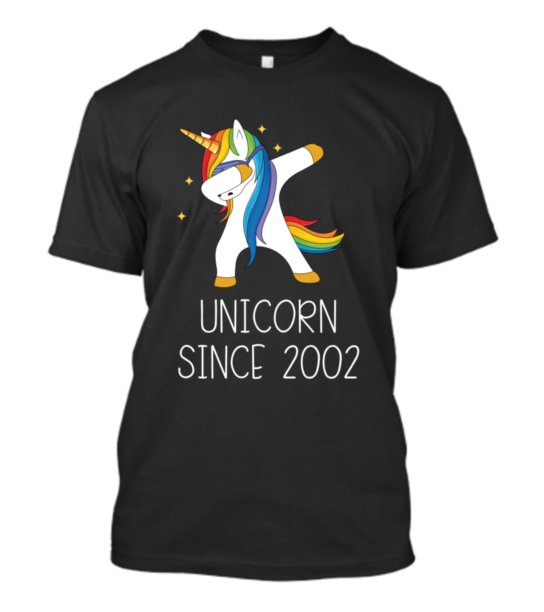 Unicorn Dabbing Since 2002 T-Shirt