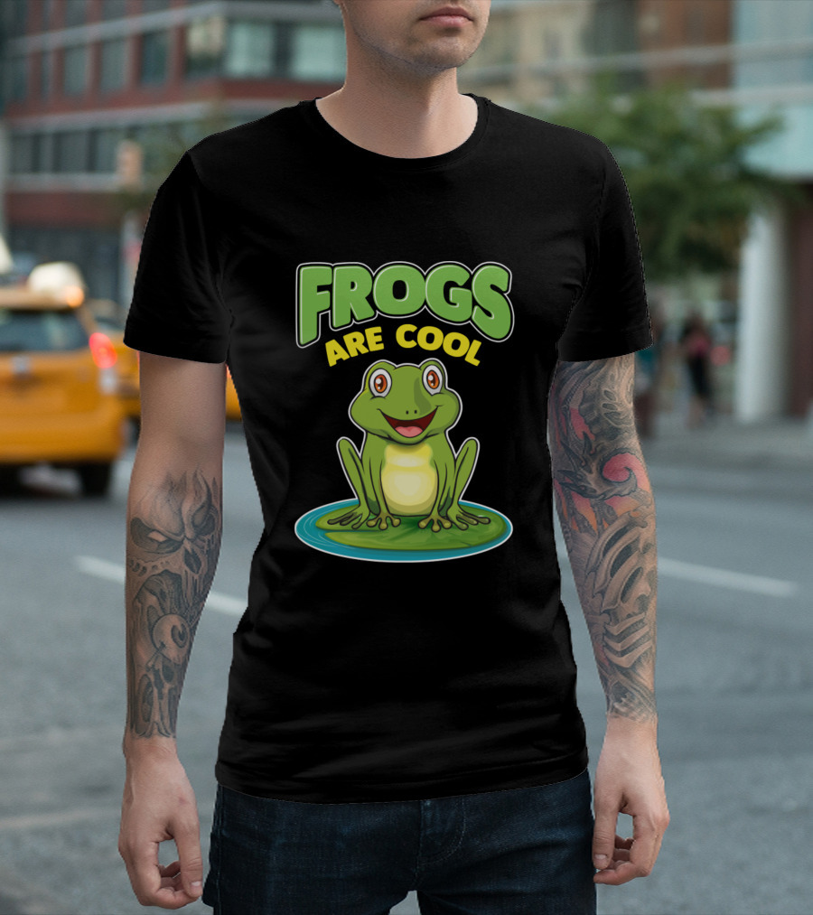 Frogs Are Cool Love Frogs Toads T-Shirt