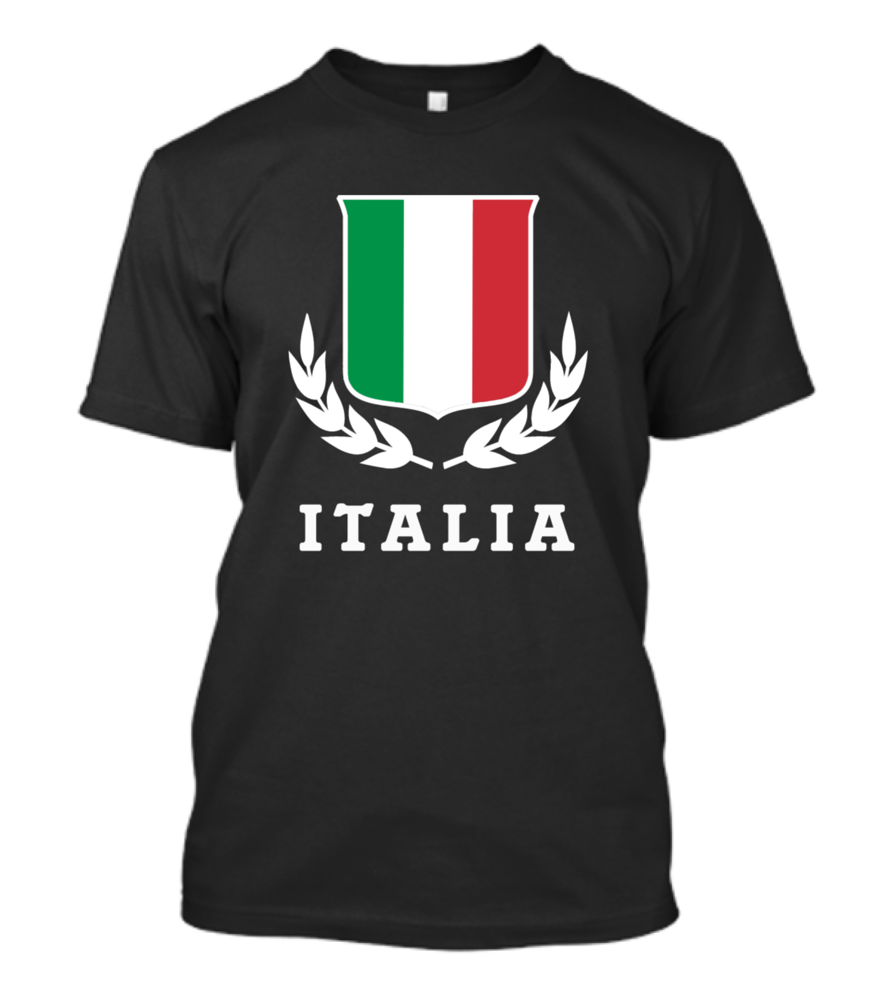 Italia Tricolor Emblem T-Shirt
