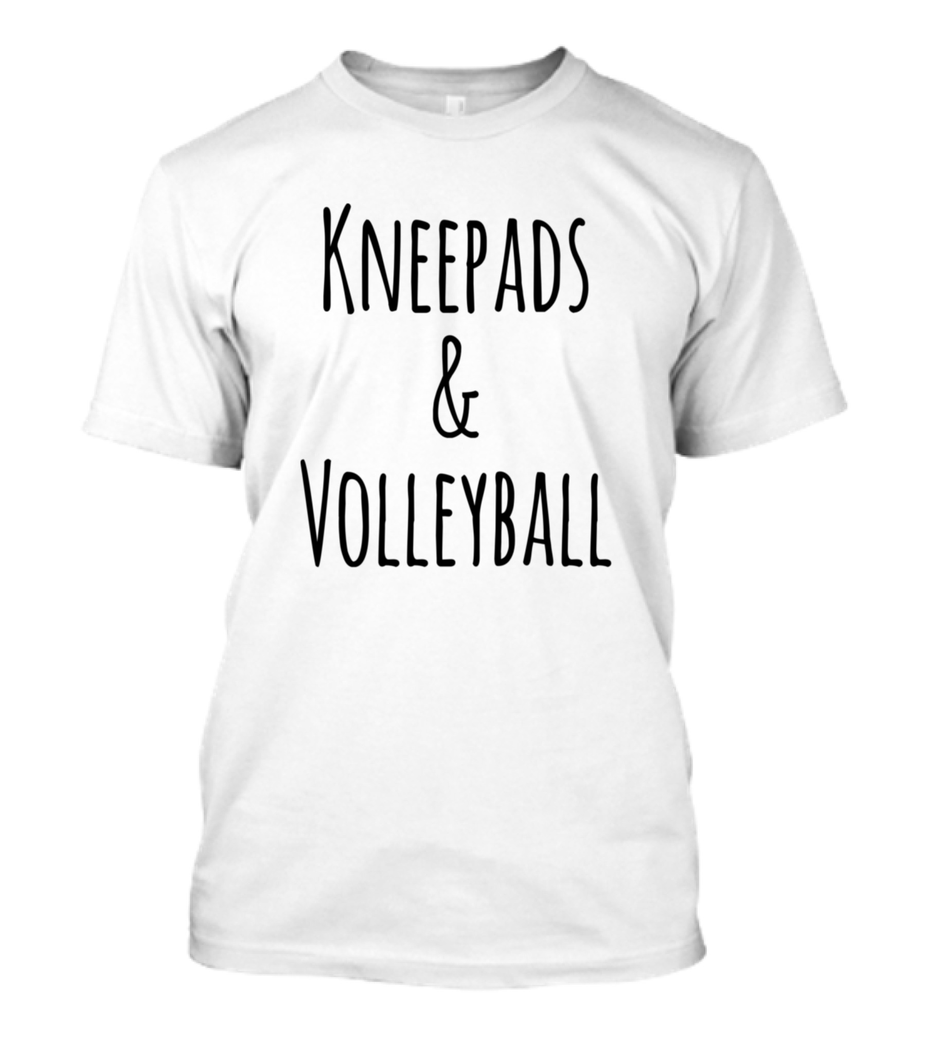 Kneepads And Volleyball Passion And Play Essentials T-Shirt