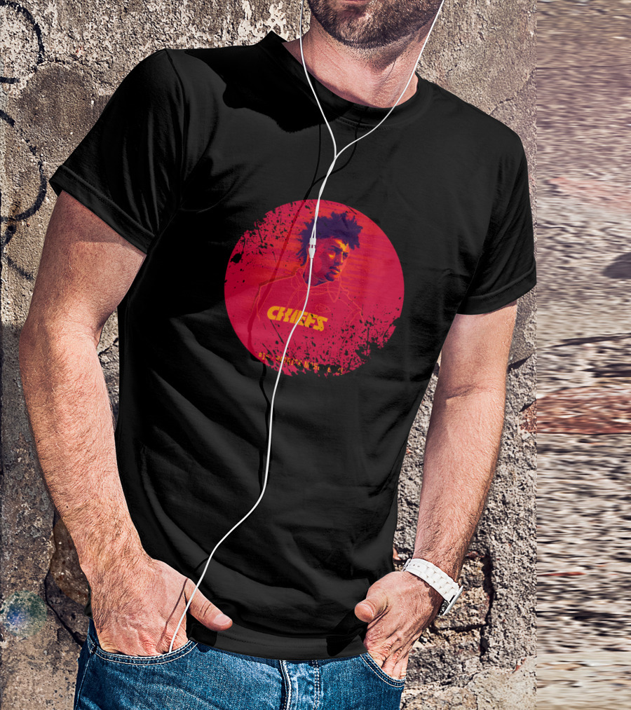 Chiefs Patrick Mahomes Red Circle T-Shirt