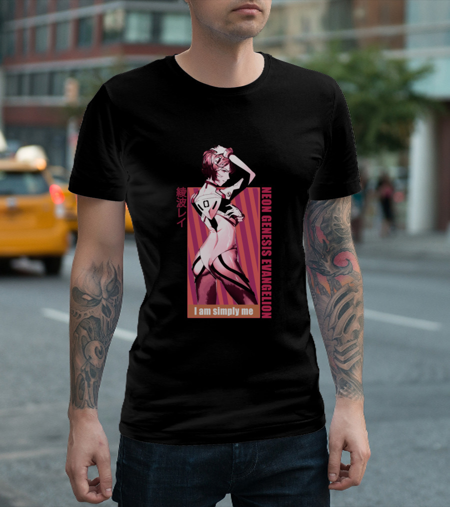 Neon Genesis Evangelion Ayanami Rei I Am Simply Me T-Shirt