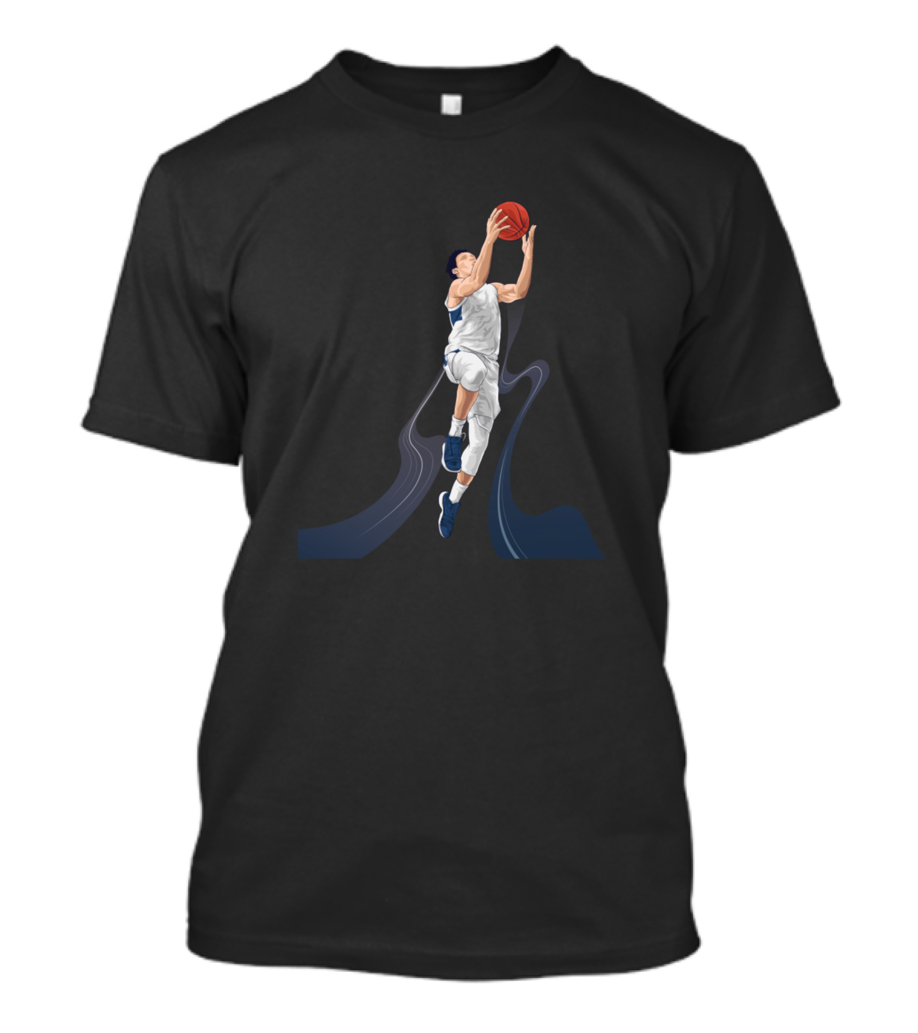 Basketball Jump Shooting Athletic Motion T-Shirt