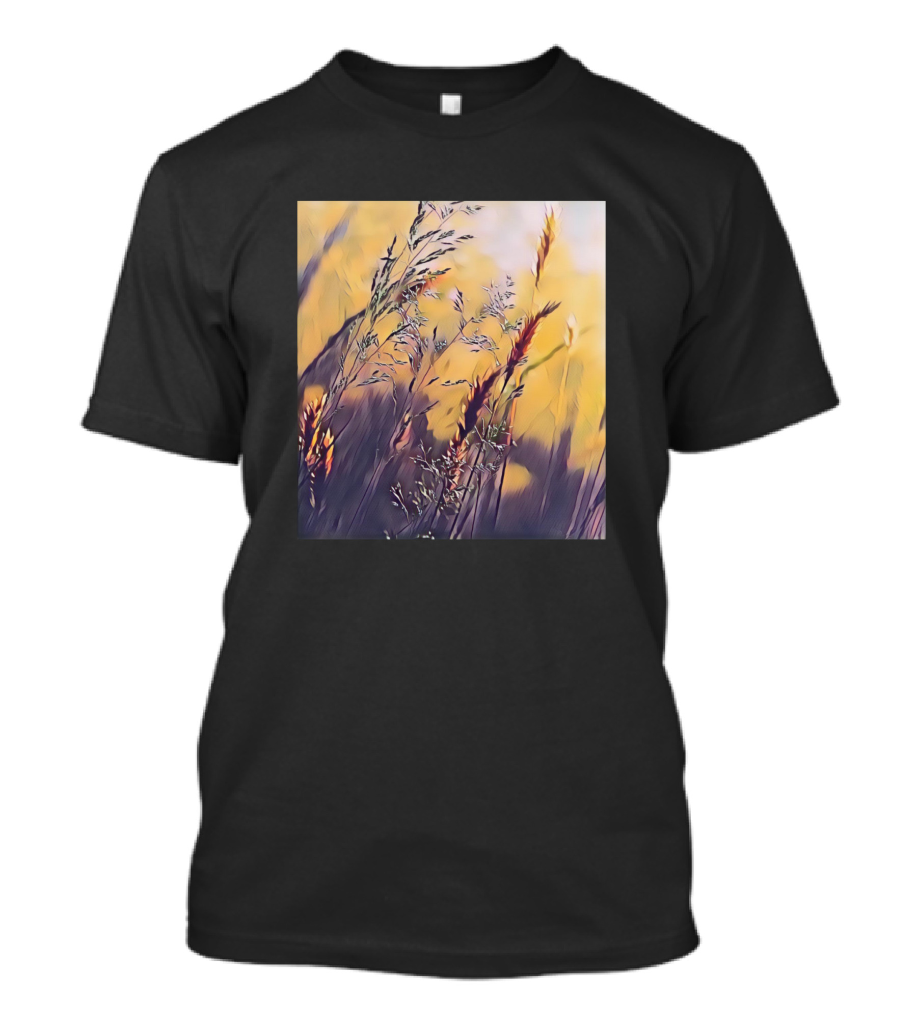 Flower Faded Nature Scene With Soft Focus And Warm Tones T-Shirt