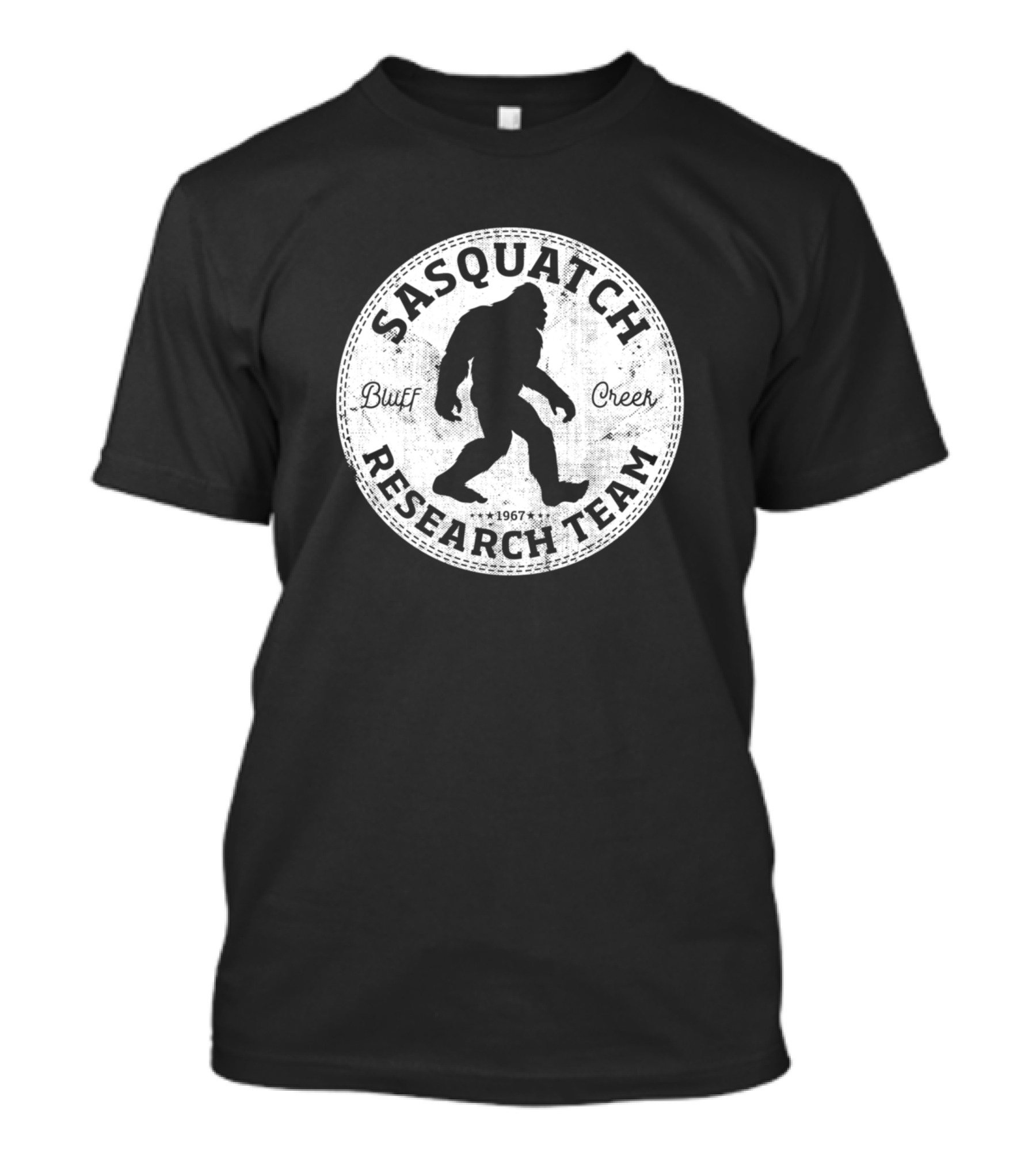 Bluff Creek Sasquatch Research Team Retro Vintage 1967 T-Shirt